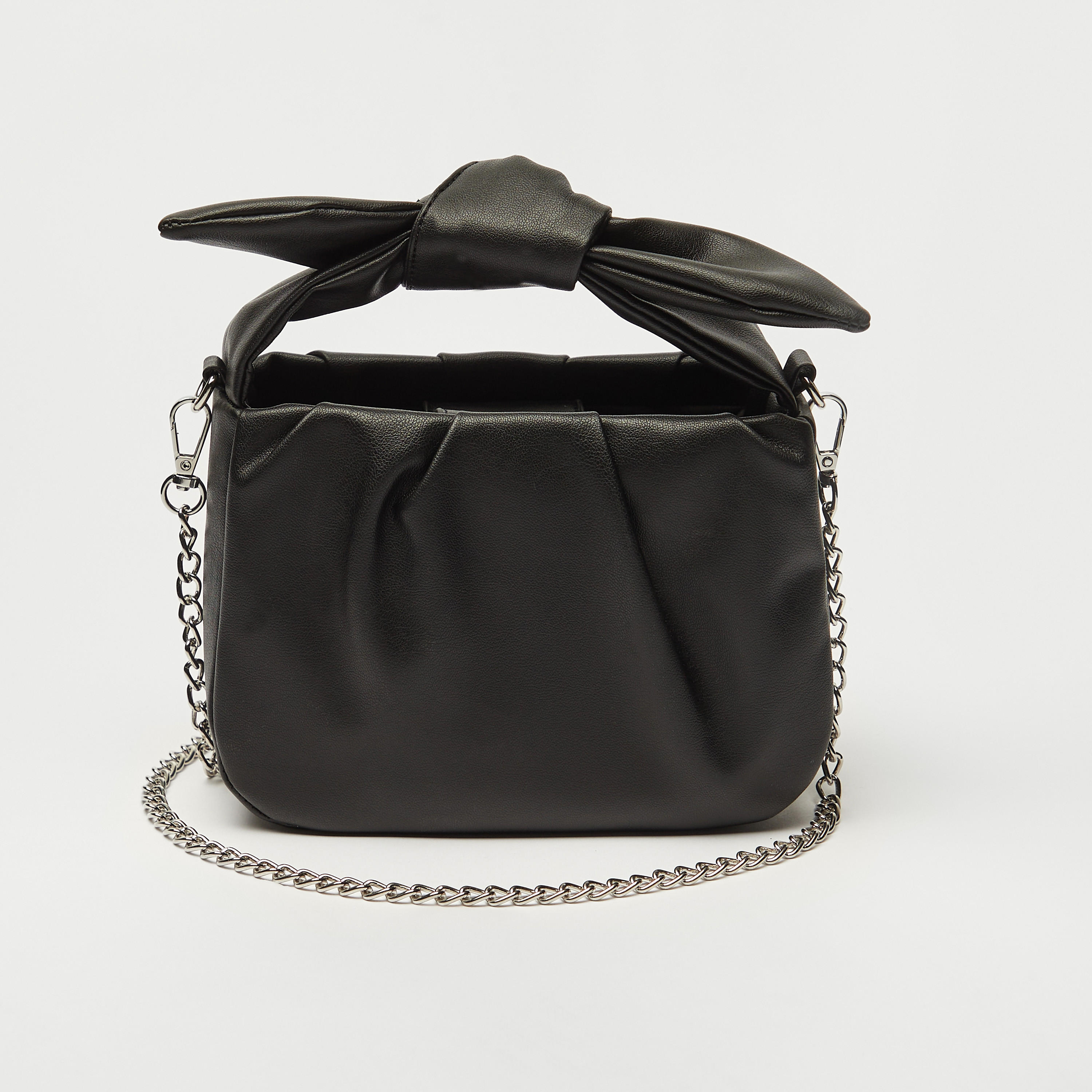 شنطة كروس بودي بفيونكة وحزام سلسلة ميتاليك-women-bagsandwallets-handbags-image-5