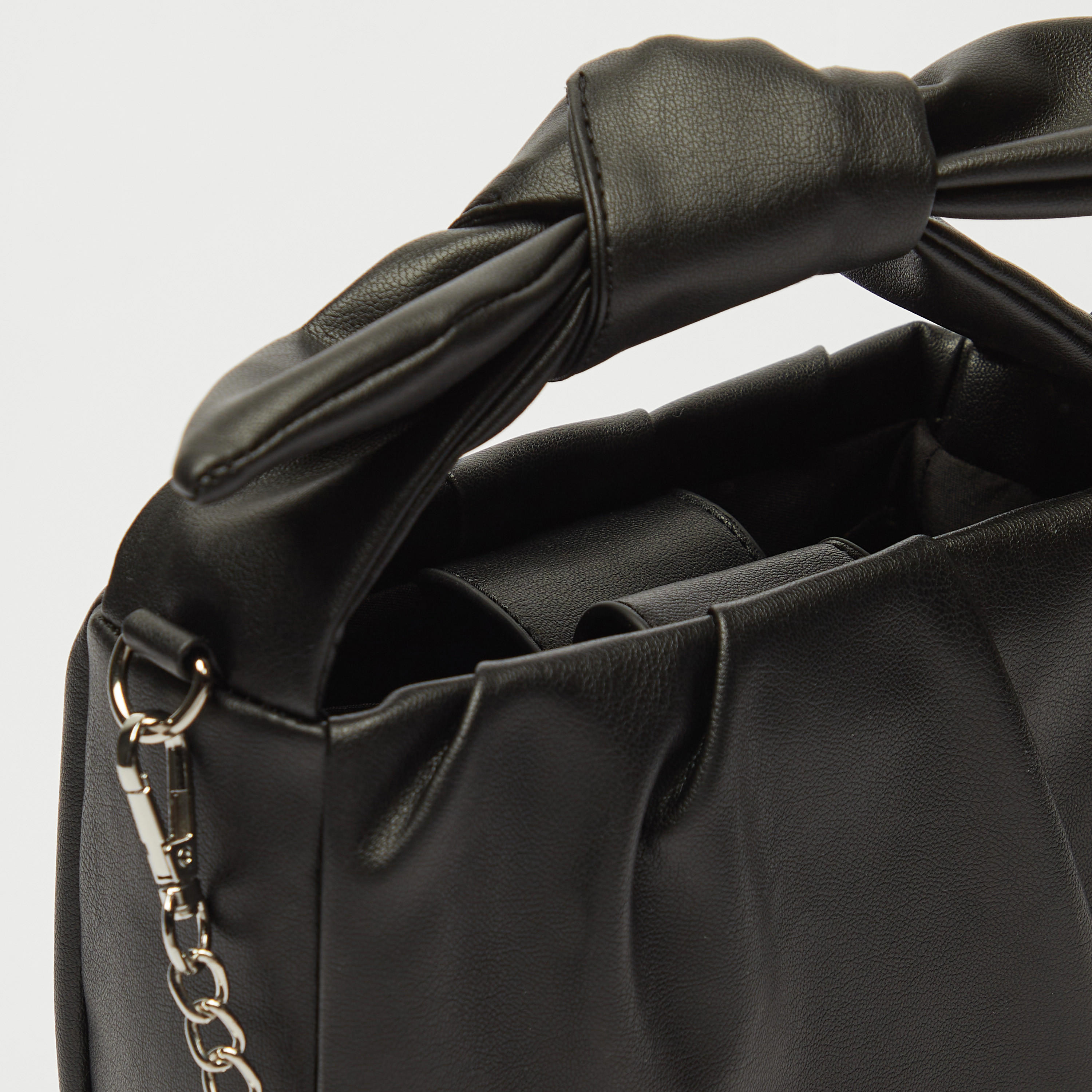 شنطة كروس بودي بفيونكة وحزام سلسلة ميتاليك-women-bagsandwallets-handbags-image-3