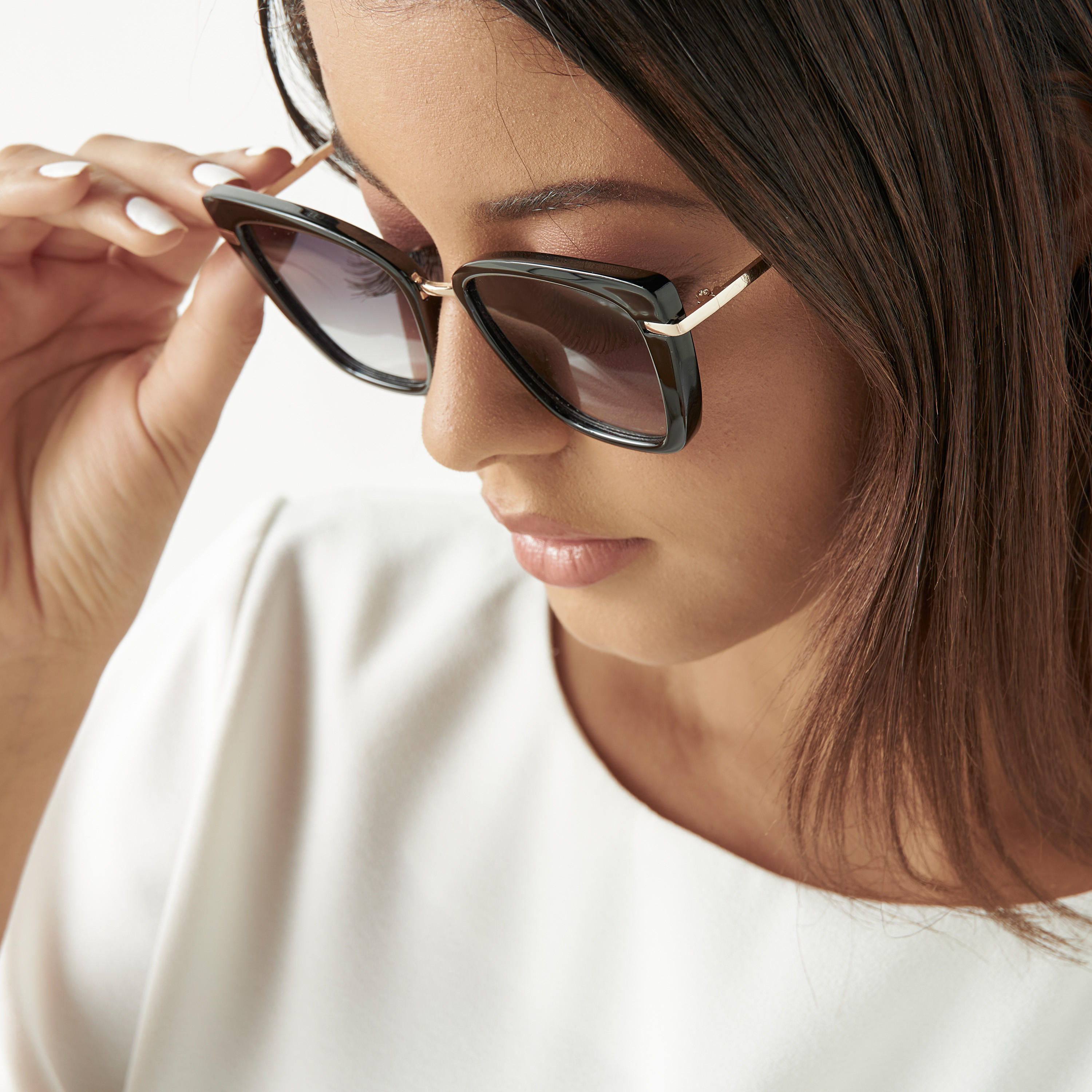 نظارة شمسية عين القطة بعدسات ملونة مع وسادات أنف وإطار كامل-women-sunglasses-image-2