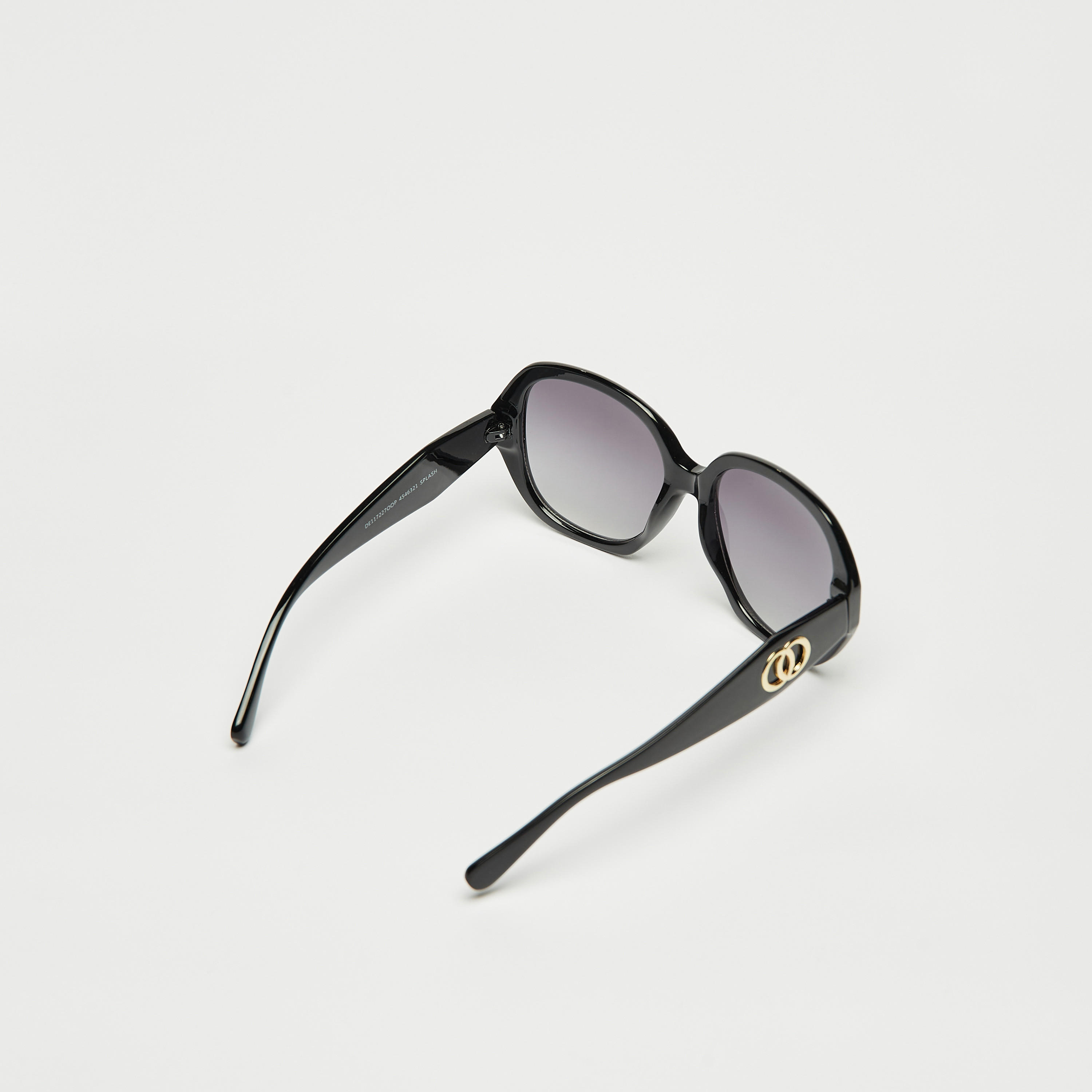 نظارة شمسية مربعة سادة بإطار كامل وعدسات ملونة-women-sunglasses-image-3