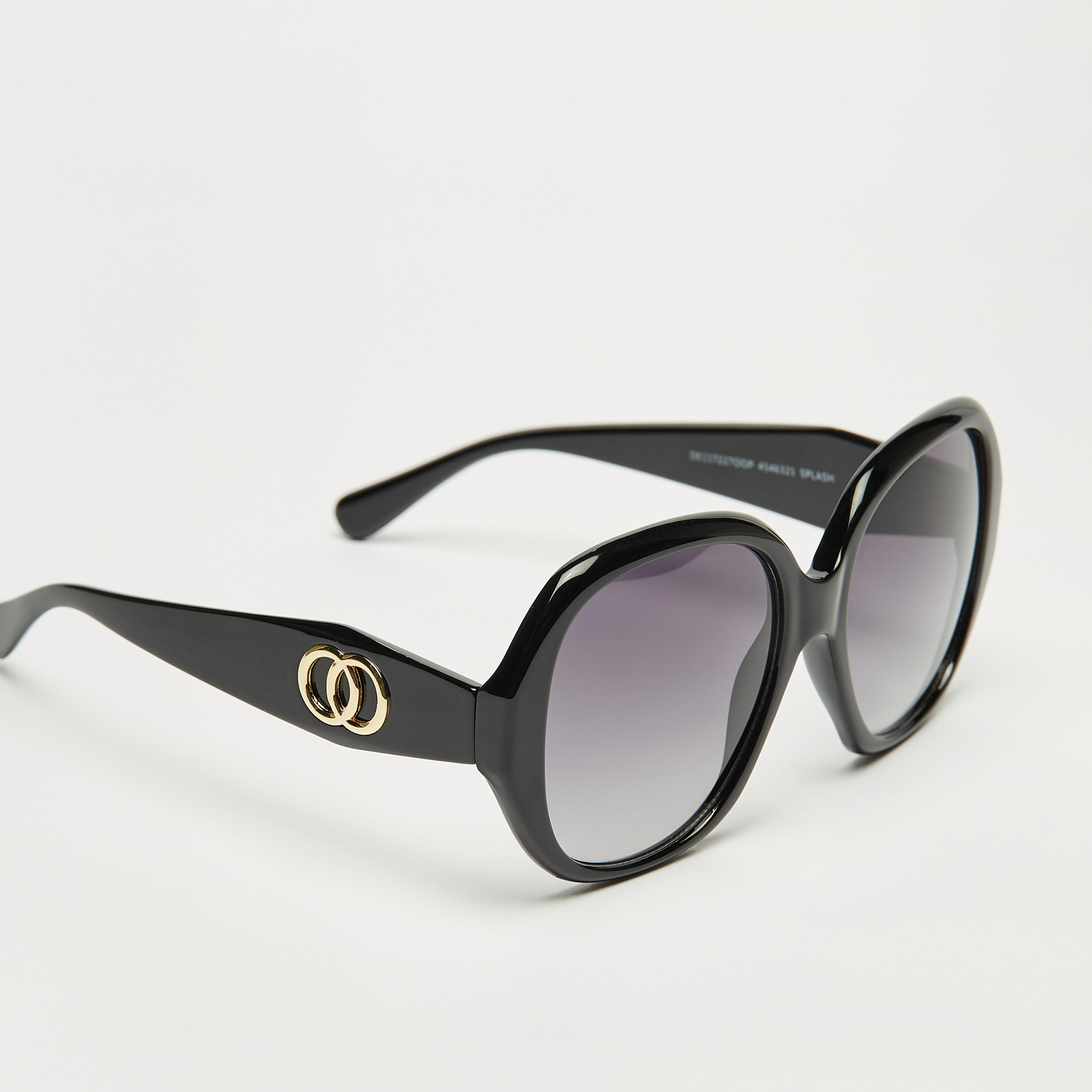 نظارة شمسية مربعة سادة بإطار كامل وعدسات ملونة-women-sunglasses-image-4