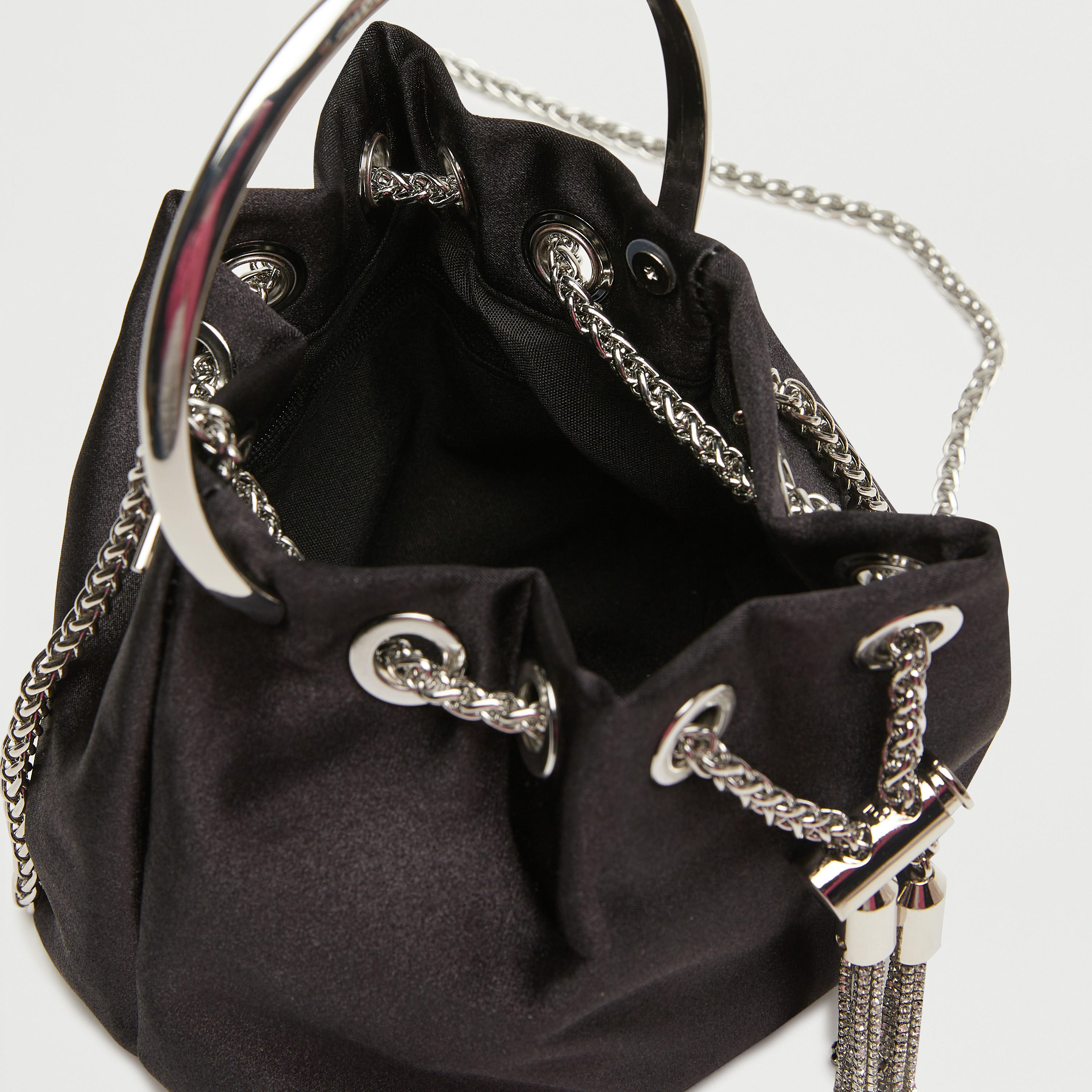 Solid Bucket Bag with Drawstring Chain Link Strap and Ring Handle-women-bagsandwallets-handbags-image-15