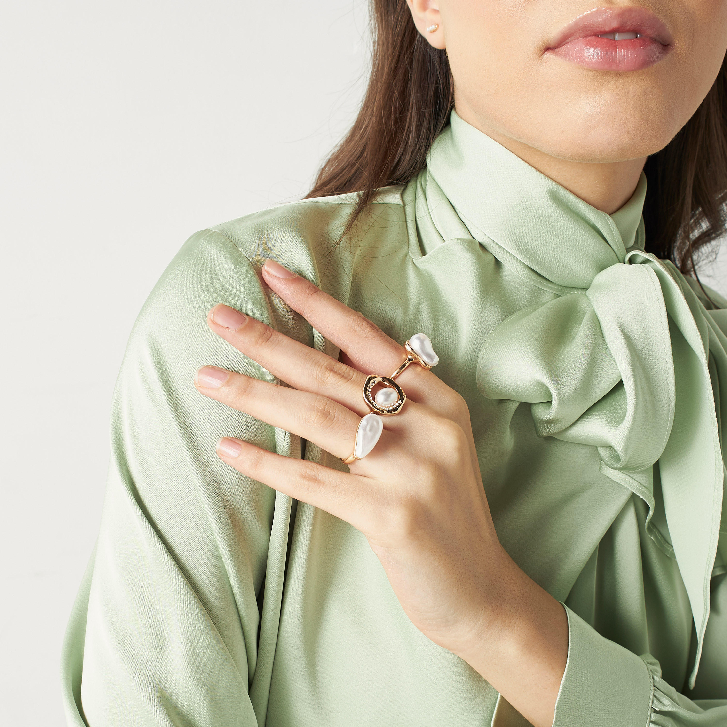 Set of 3 - Embellished Ring-women-watchesandjewellery-jewellery-rings-image-2