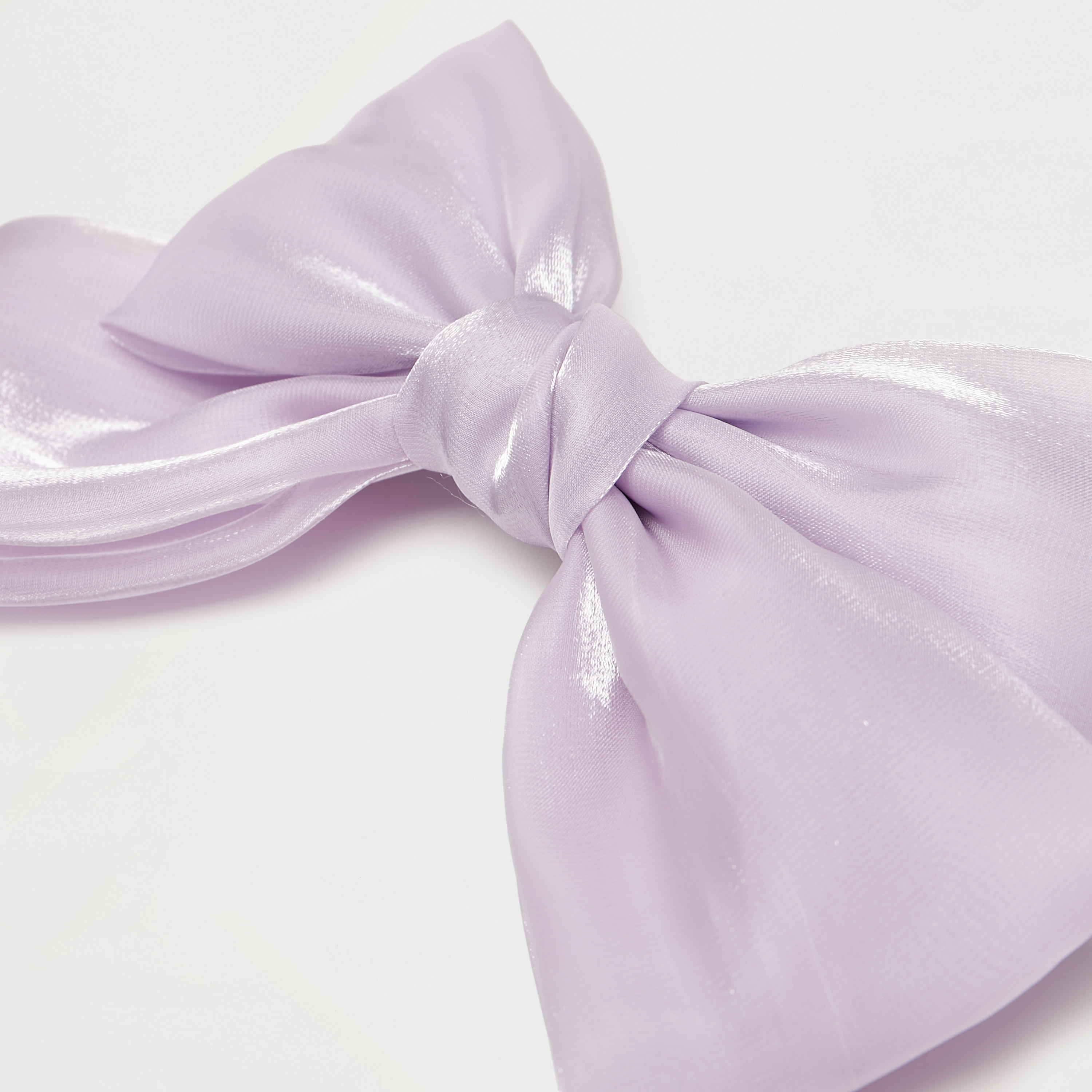 Organza Bow Barrette Hair Clip-women-hairaccessories-image-4
