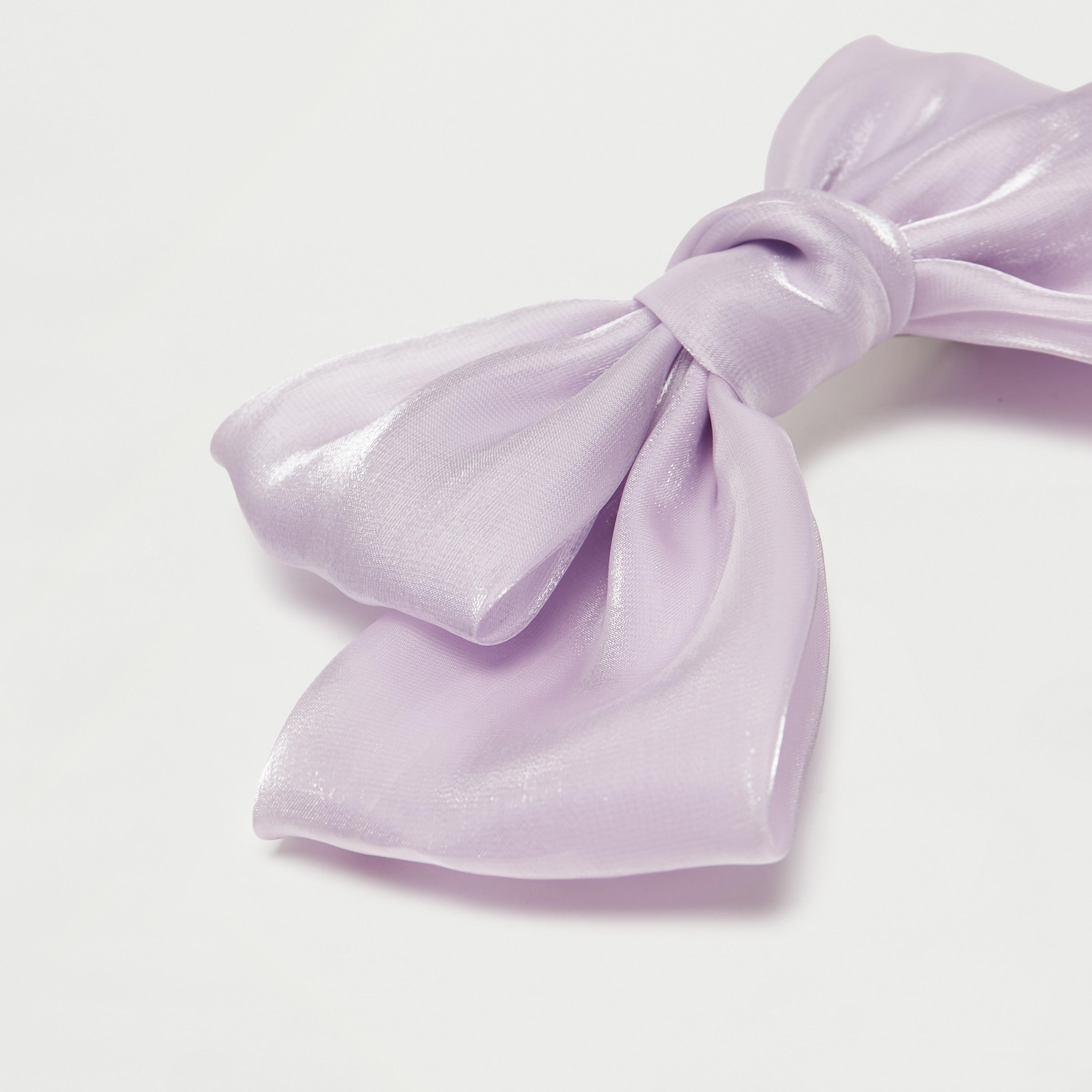 Organza Bow Barrette Hair Clip-women-hairaccessories-image-5