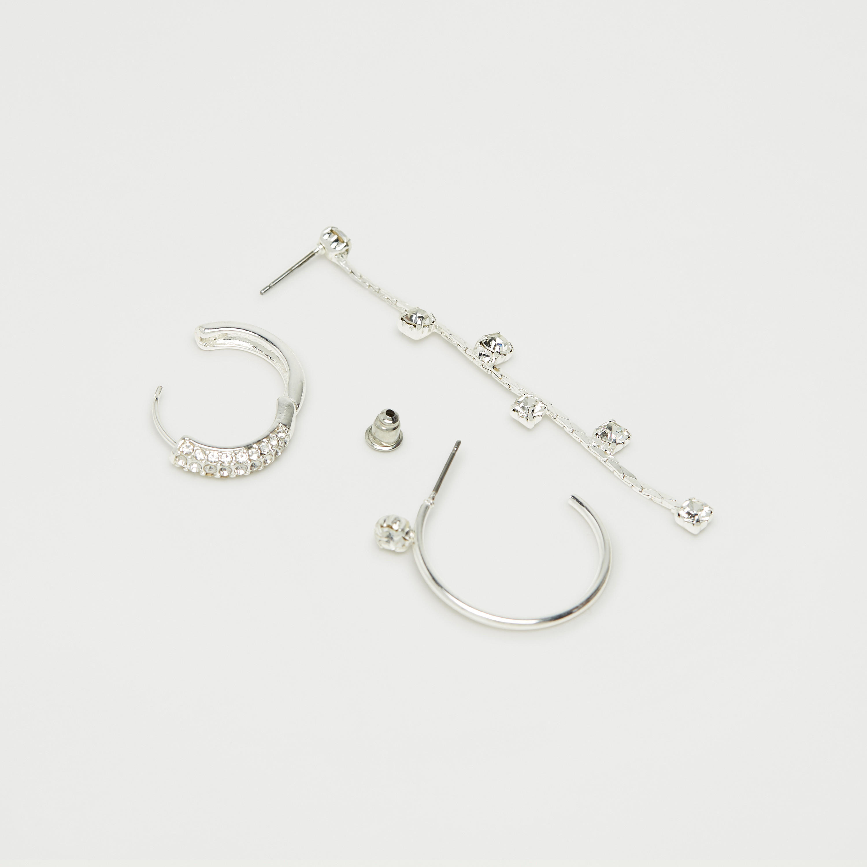 Set of 3 - Assorted Embellished Earrings-women-watchesandjewellery-jewellery-earrings-image-4