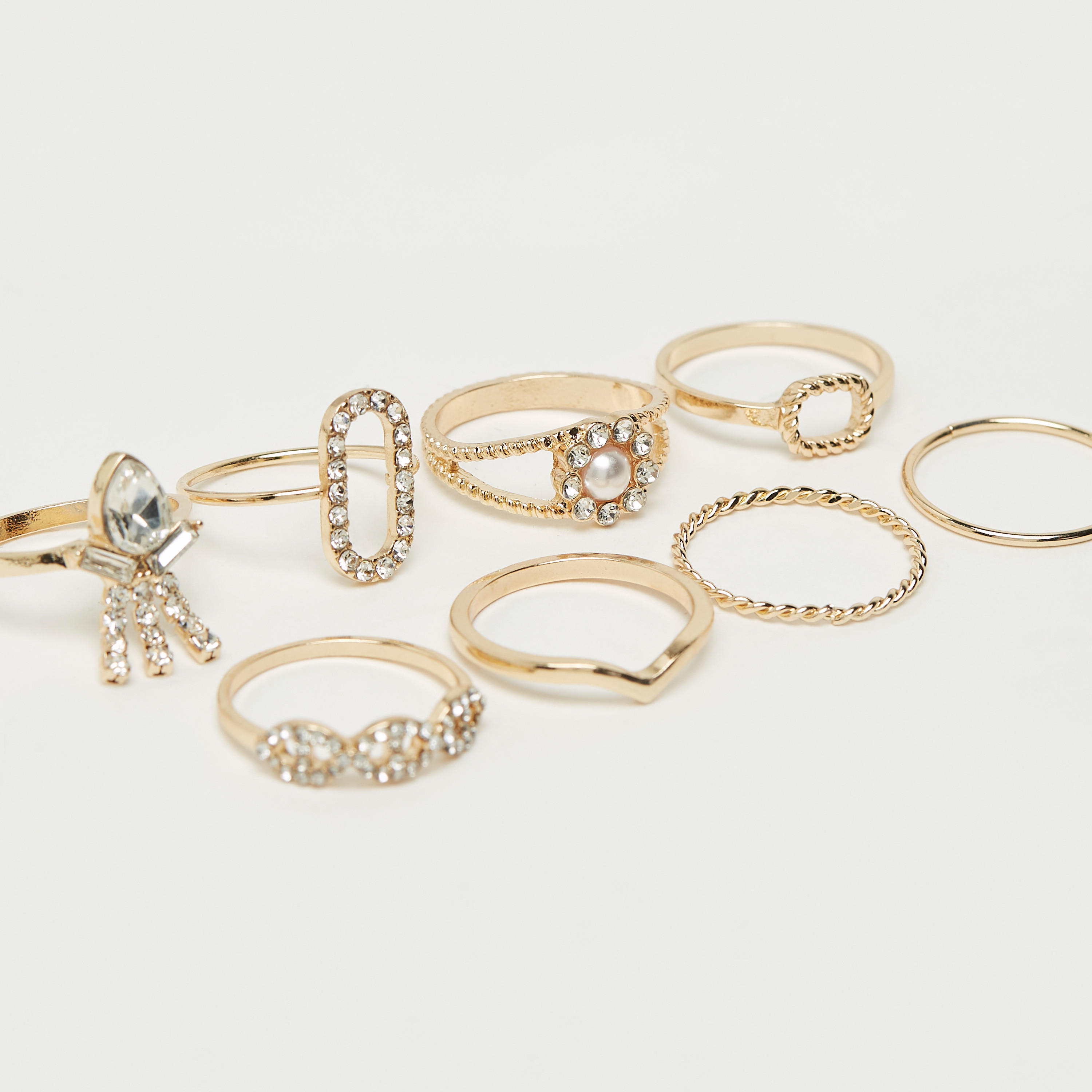 Set of 8 - Assorted Ring-women-watchesandjewellery-jewellery-rings-image-3
