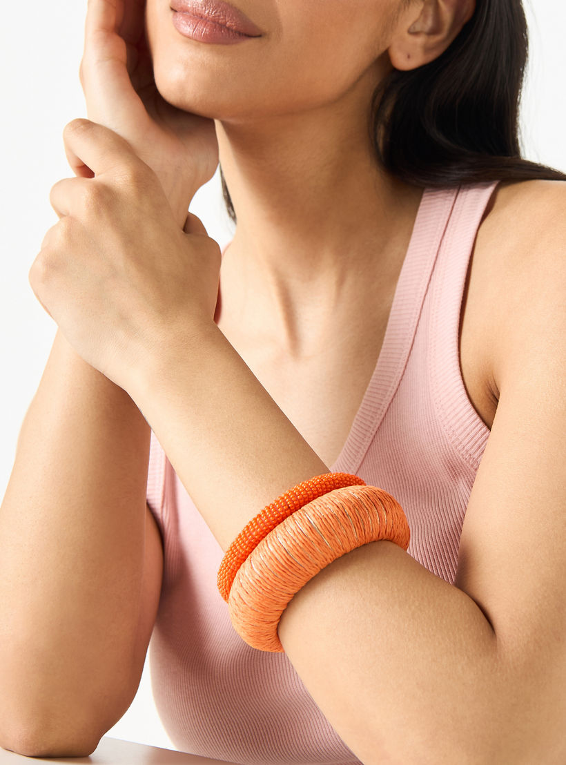 Set of 2 - Beaded Bangle-women-watchesandjewellery-jewellery-banglesandbracelets-image-2