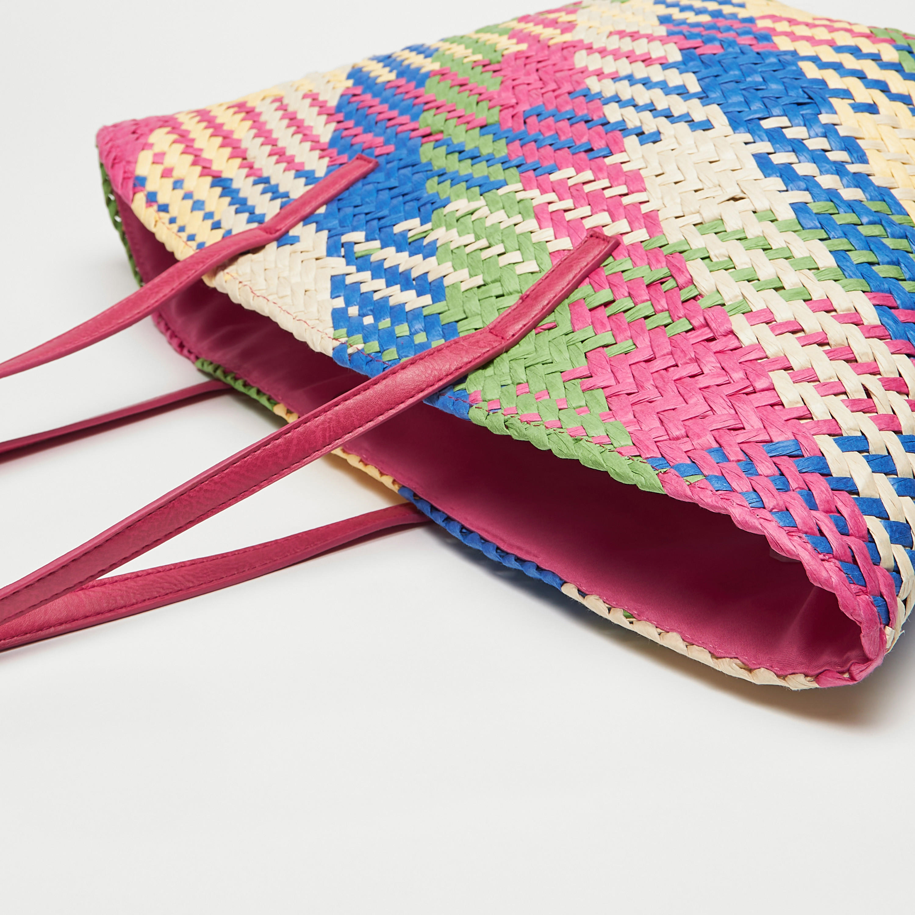 شنطة توتي بارزة الملمس بمقبض مزدوج وزر إغلاق-women-bagsandwallets-handbags-image-3