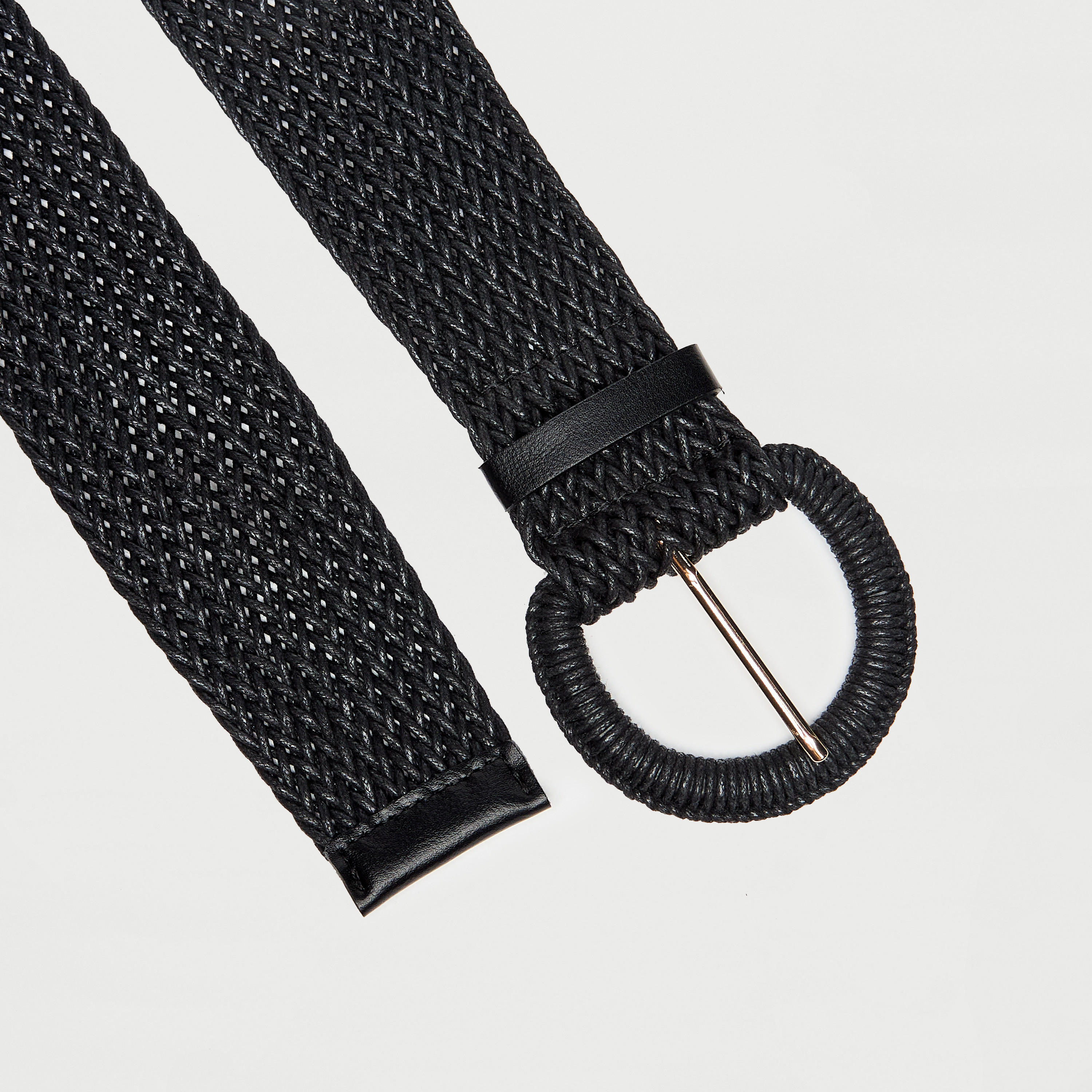 Textured Belt with Pin Buckle Closure-women-clothingaccessories-belts-image-5