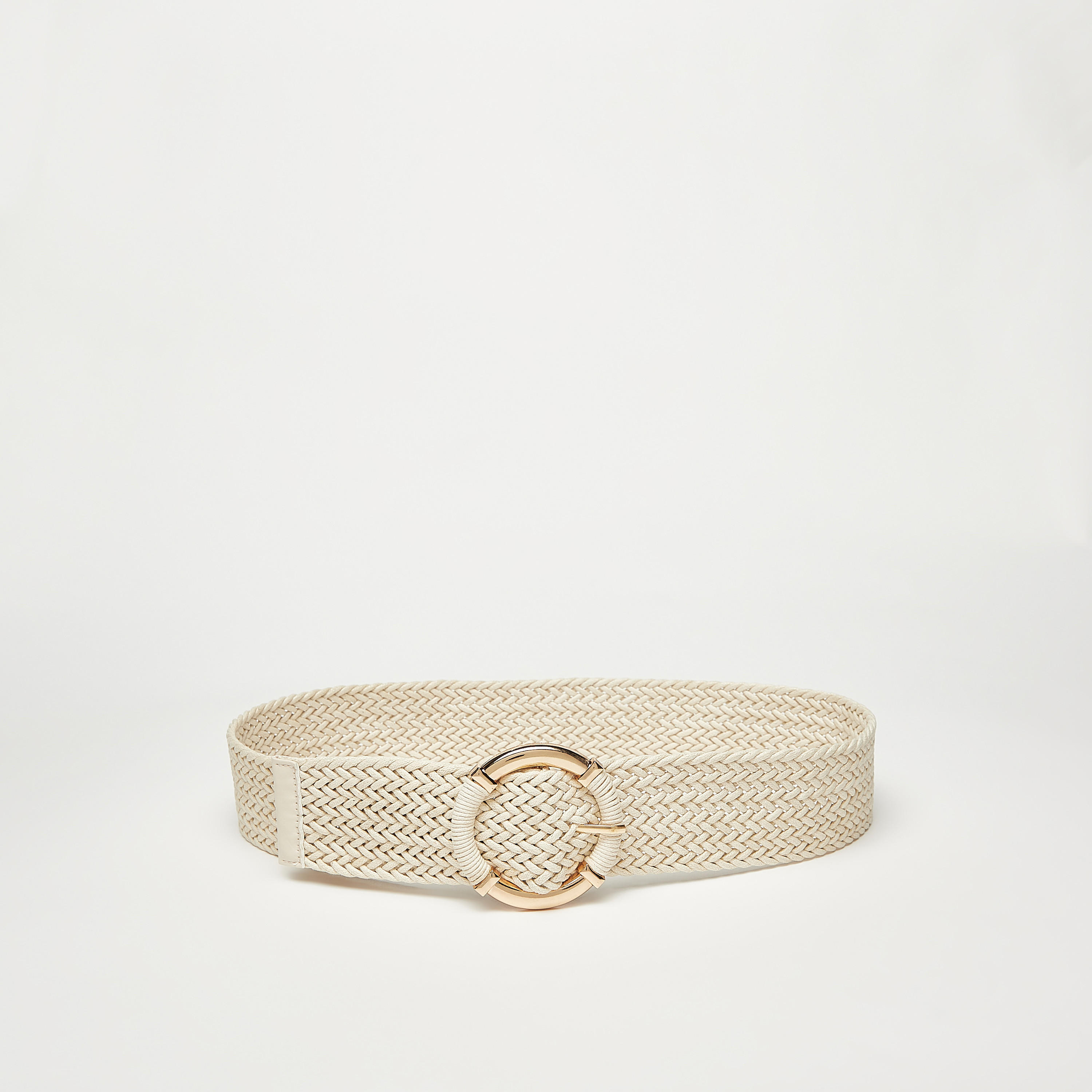 حزام بارز الملمس بإبزيم إغلاق بدبوس-women-clothingaccessories-belts-image-1