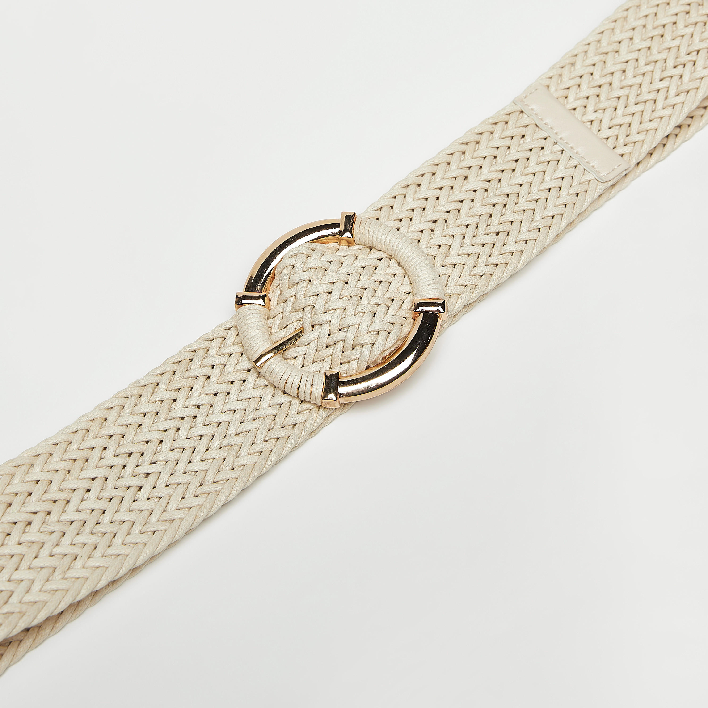 حزام بارز الملمس بإبزيم إغلاق بدبوس-women-clothingaccessories-belts-image-3