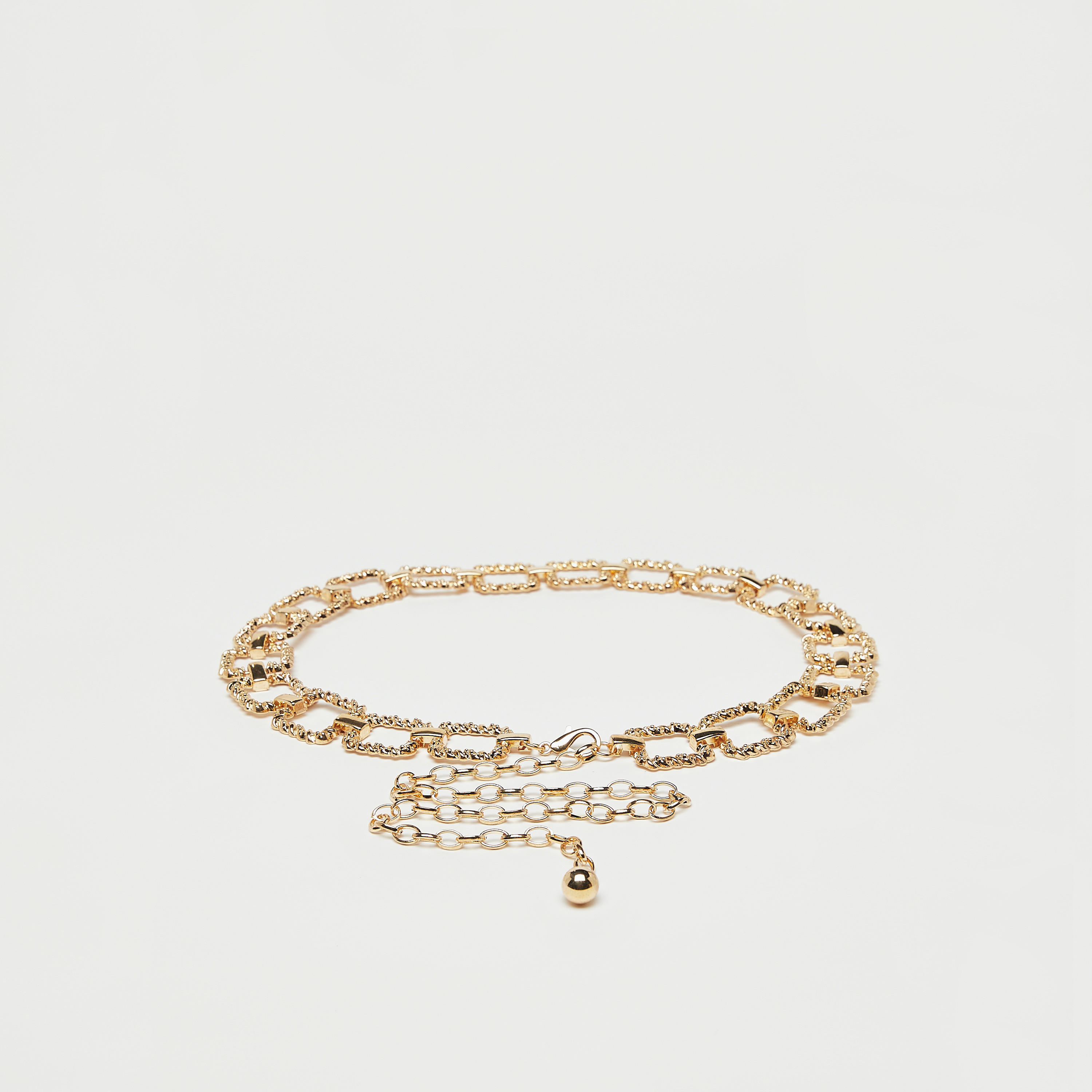 حزام سلسلة ميتاليك بمشبك إغلاق-women-clothingaccessories-belts-image-1