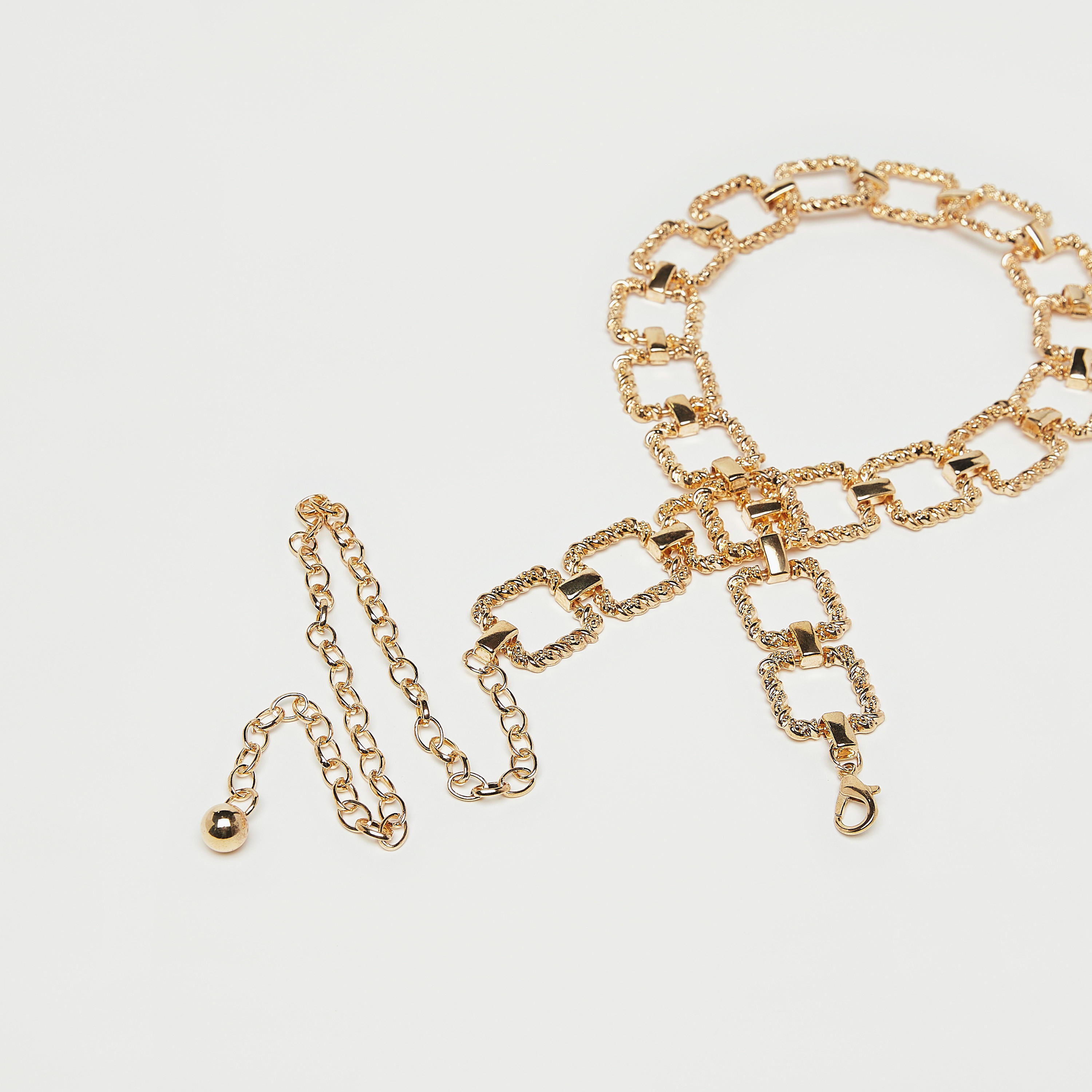 حزام سلسلة ميتاليك بمشبك إغلاق-women-clothingaccessories-belts-image-4
