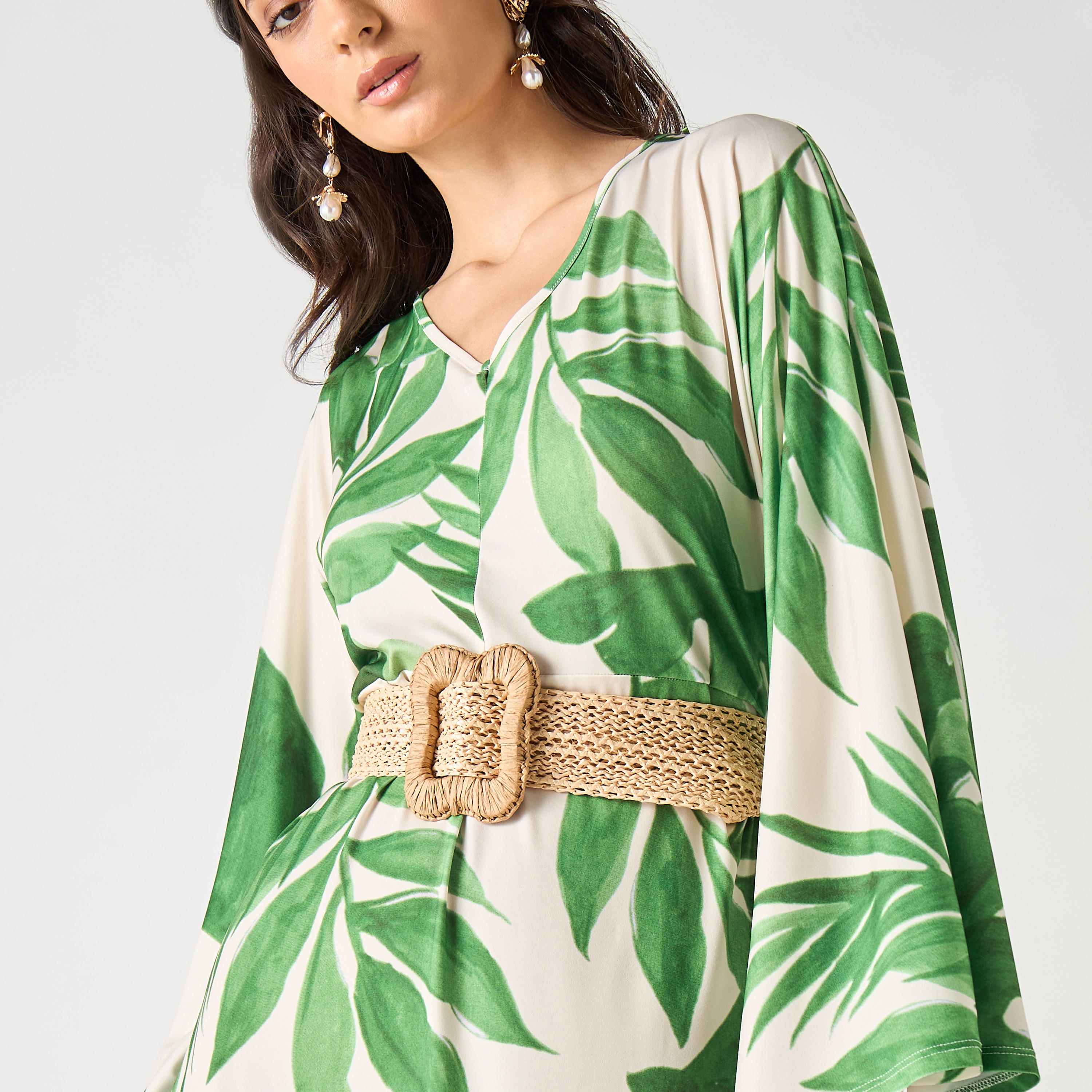 حزام بارز الملمس بإبزيم إغلاق بدبوس-women-clothingaccessories-belts-image-4