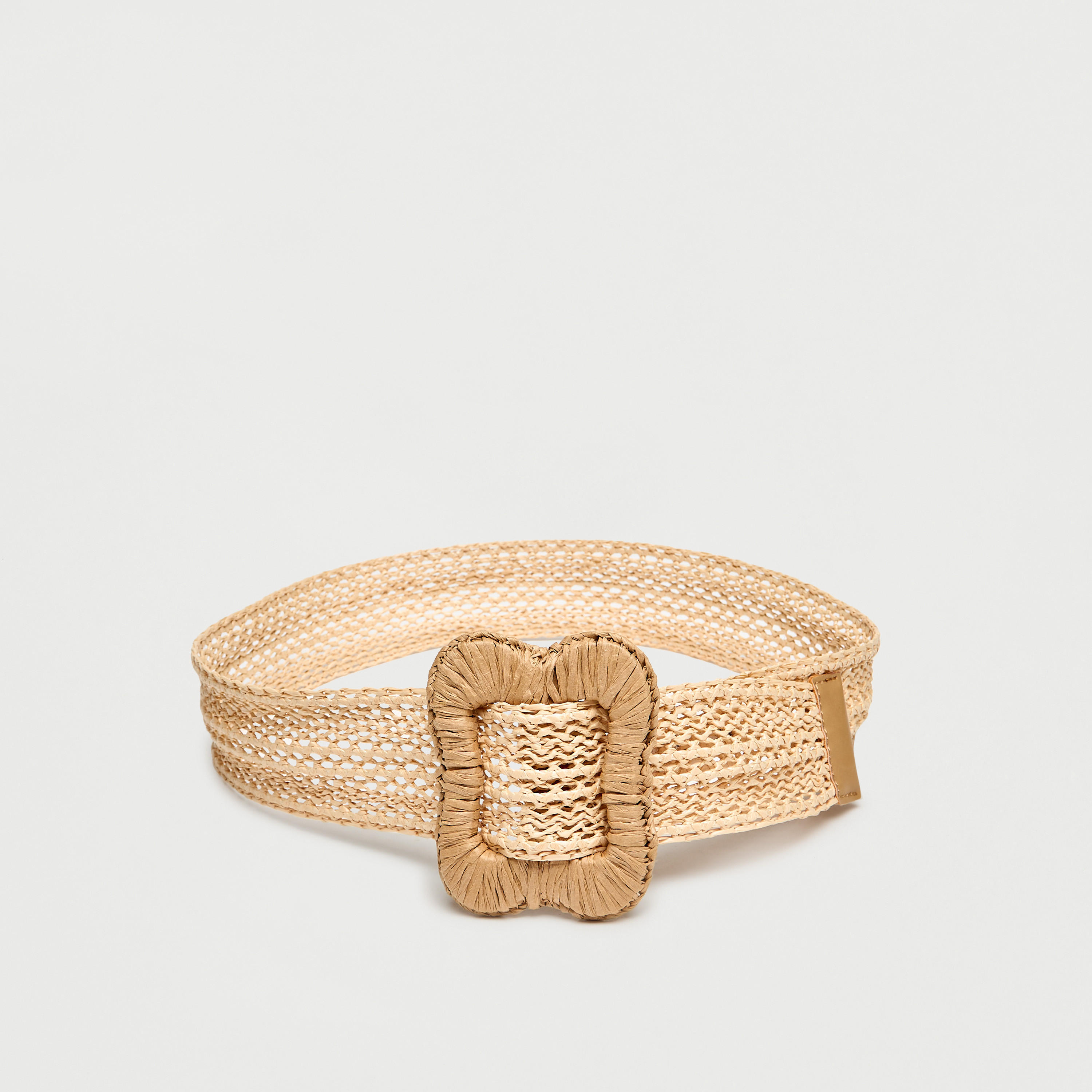 حزام بارز الملمس بإبزيم إغلاق بدبوس-women-clothingaccessories-belts-image-3
