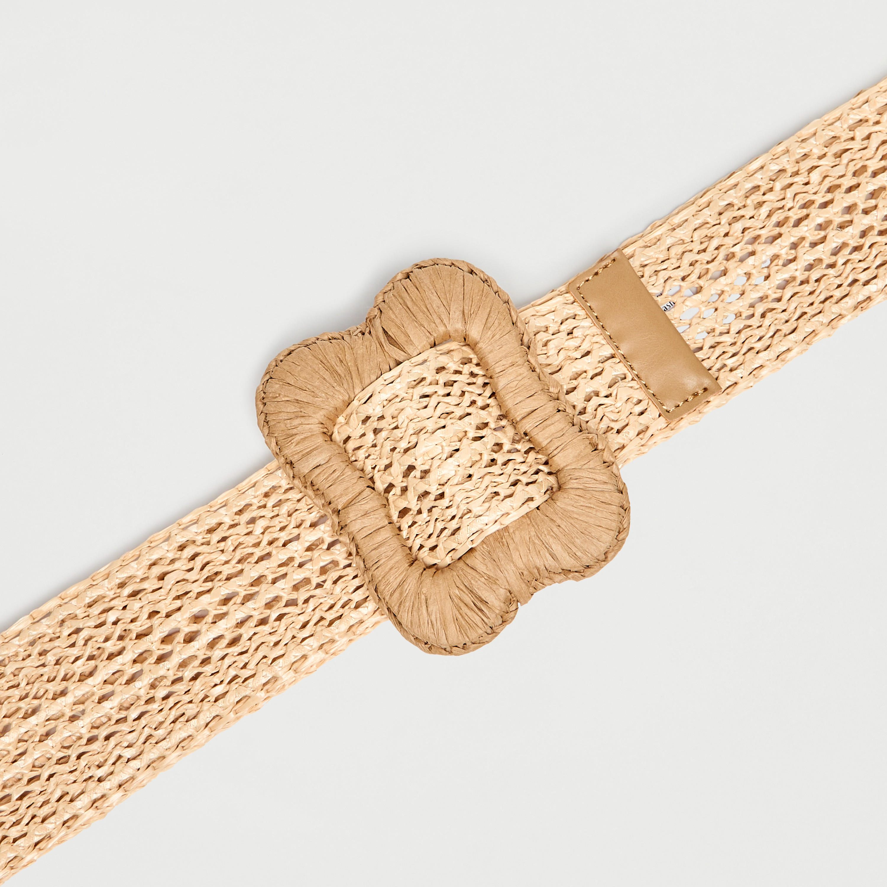 حزام بارز الملمس بإبزيم إغلاق بدبوس-women-clothingaccessories-belts-image-2