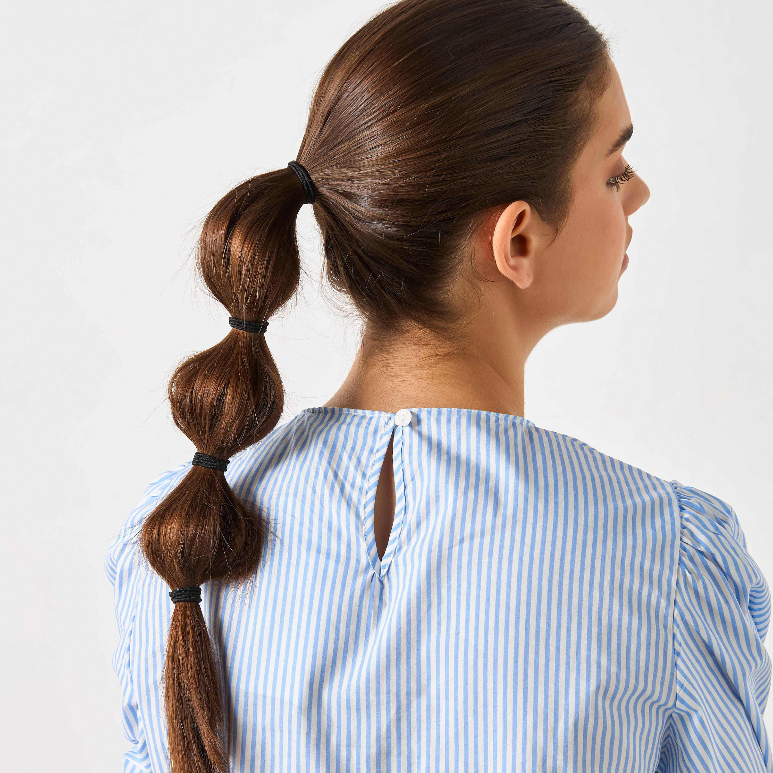 ربطات شعر مطاطية سادة - طقم من 40 قطعة-women-hairaccessories-image-4