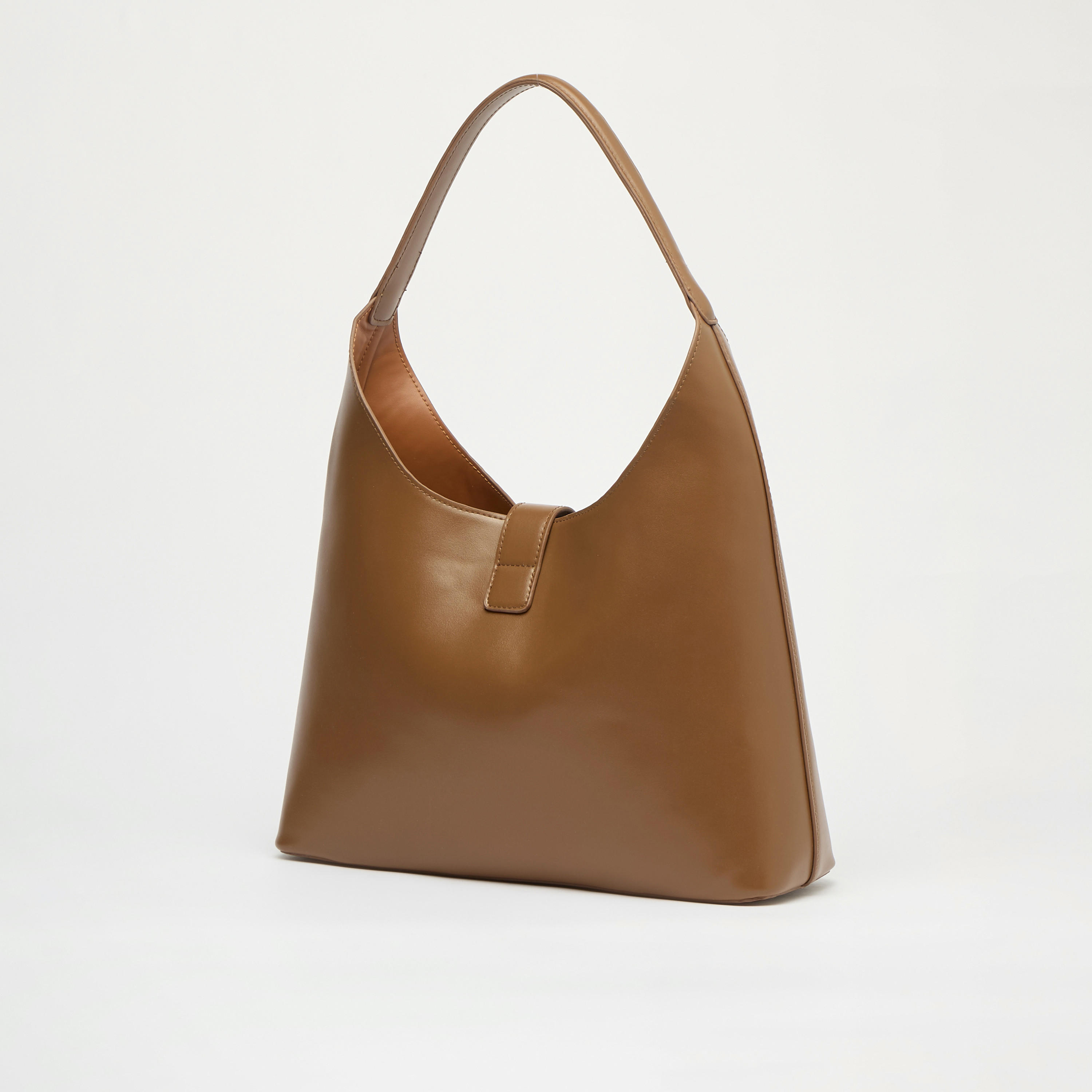 طقم شنطة توتي سادة بزر إغلاق مع شنطة صغيرة-women-bagsandwallets-handbags-image-3