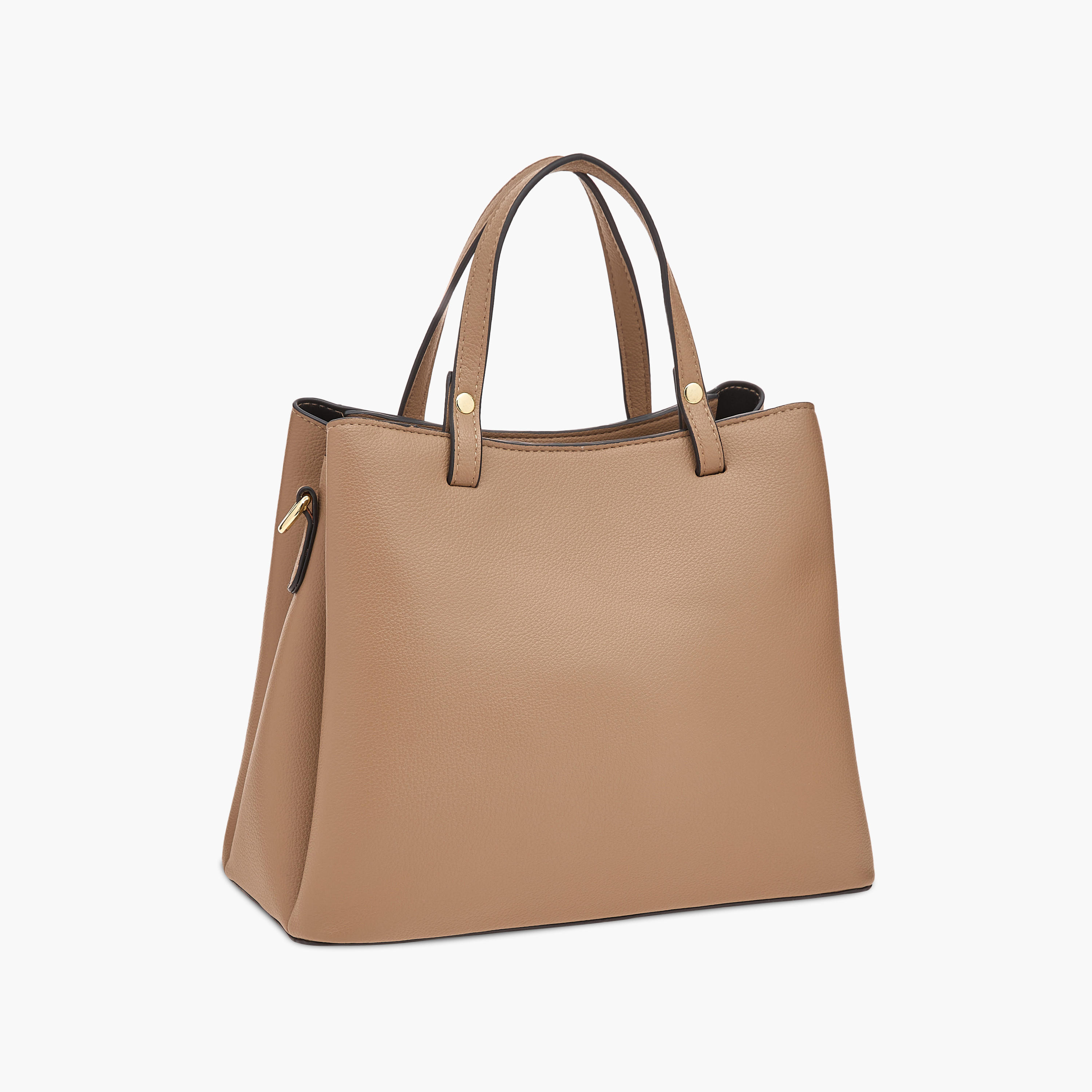 شنطة توتي سادة بحزام قابل للتّعديل وزر إغلاق مغناطيسي-women-bagsandwallets-handbags-image-3