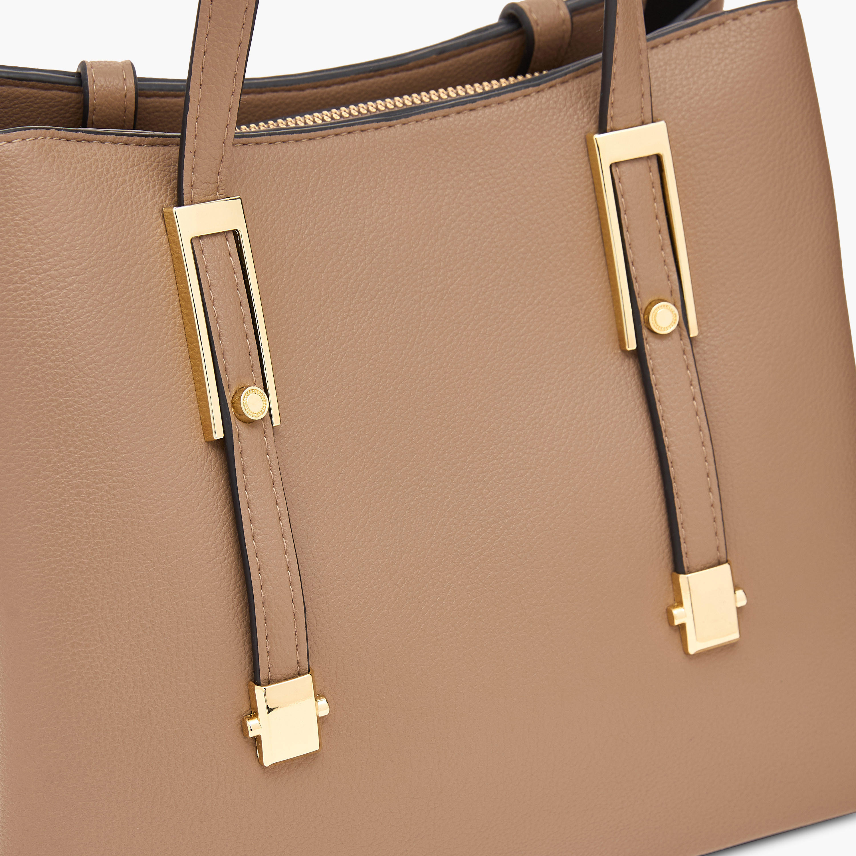 شنطة توتي سادة بحزام قابل للتّعديل وزر إغلاق مغناطيسي-women-bagsandwallets-handbags-image-2