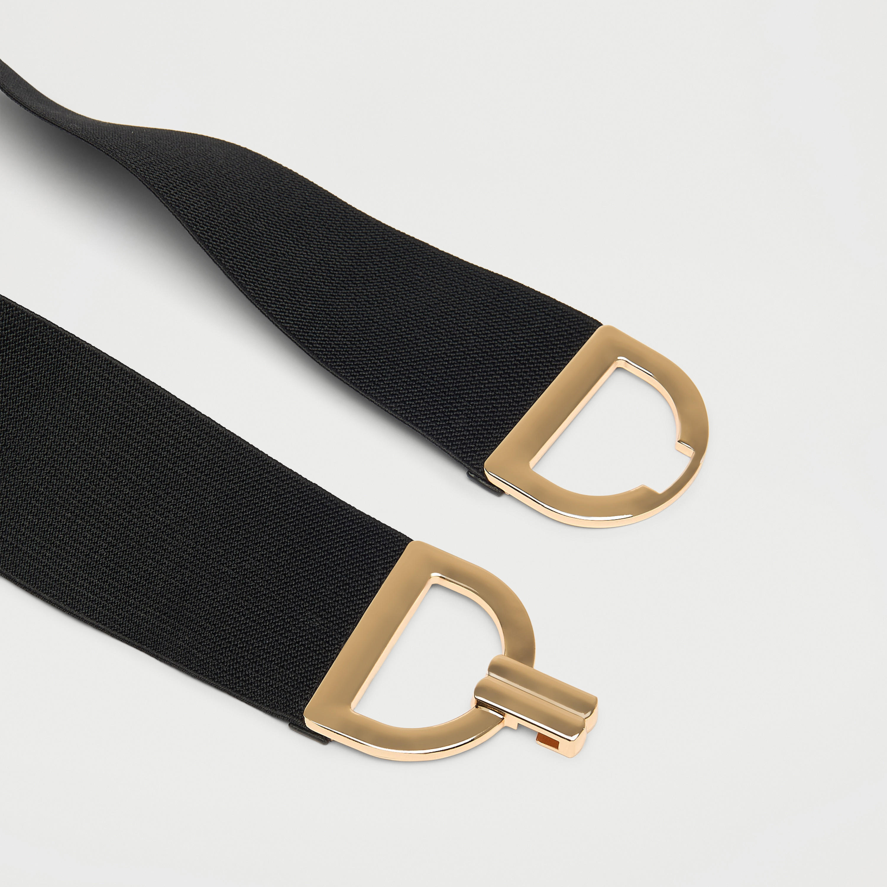 حزام مطاطي سادة بإبزيم إغلاق-women-clothingaccessories-belts-image-1