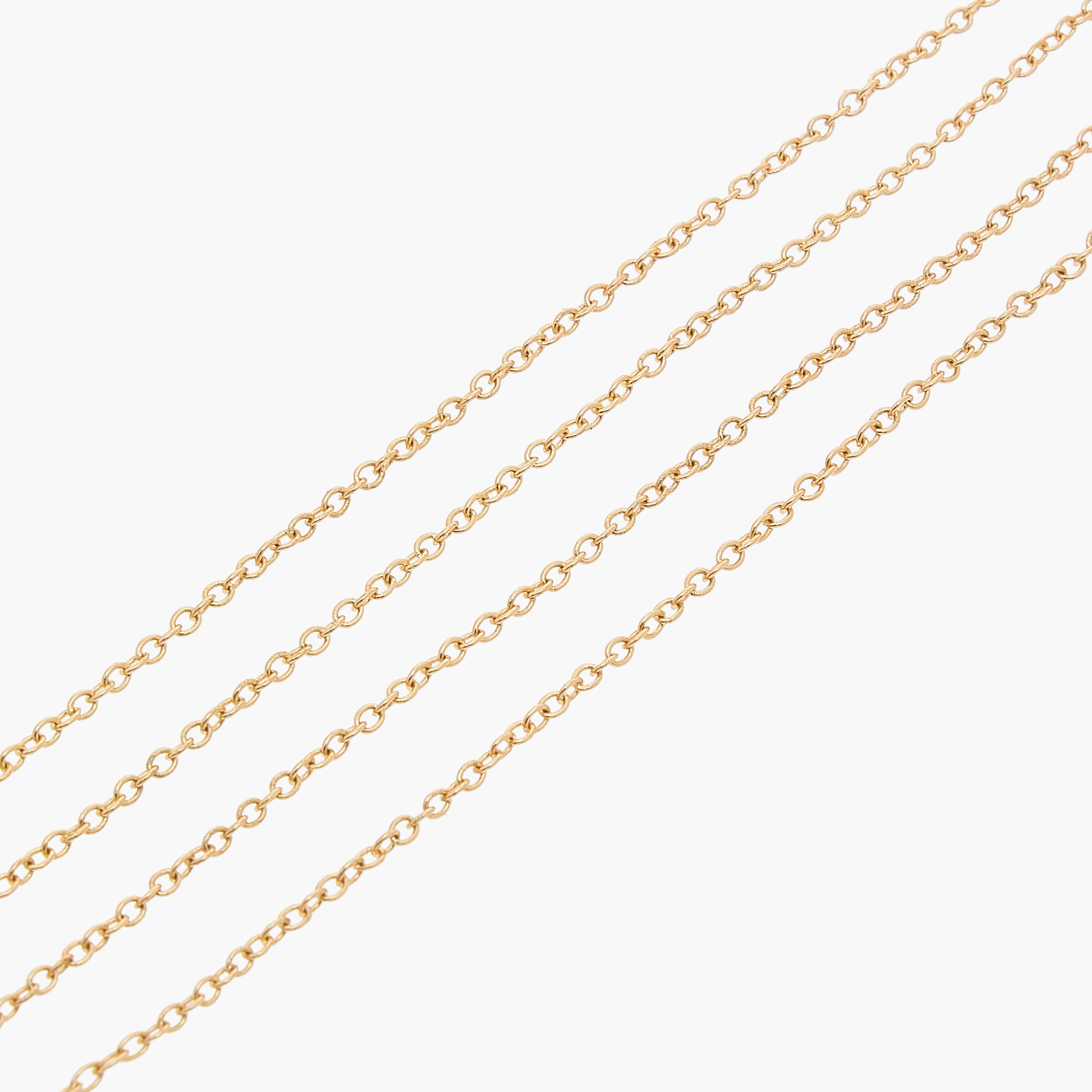 عقد معدني طبقتين بدلاية مع مشبك إغلاق-women-watchesandjewellery-jewellery-necklacesandpendants-image-1