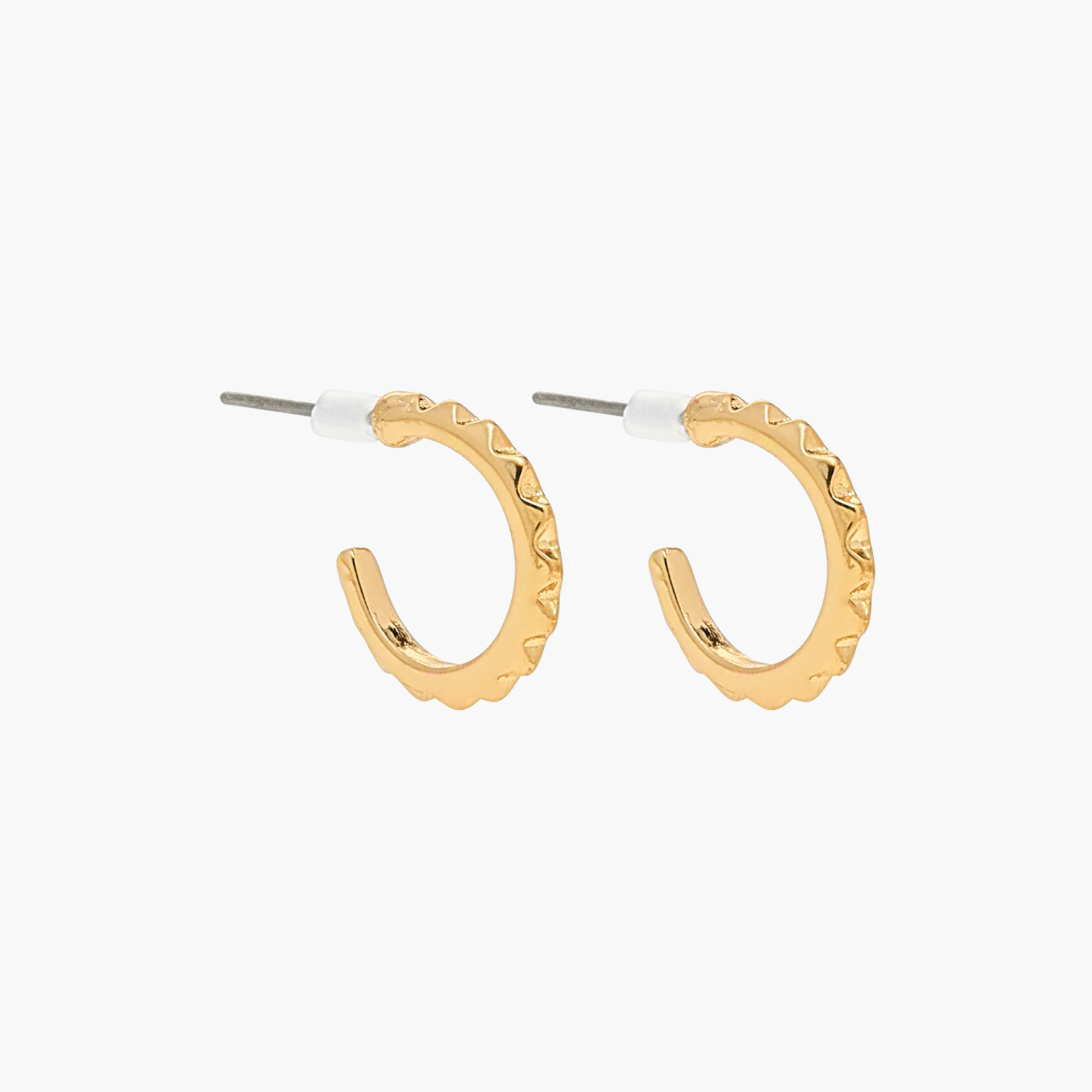 حلقان ميتاليك بمكبس إغلاق خلفي - طقم من 6-women-watchesandjewellery-jewellery-earrings-image-3