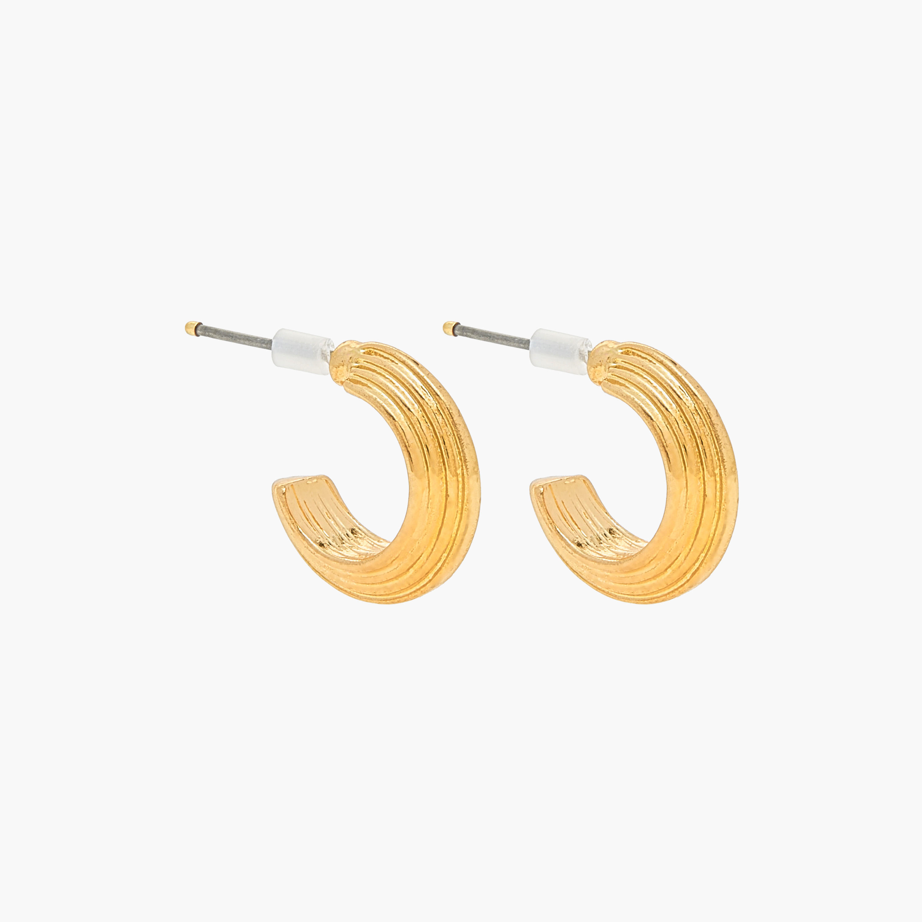 حلقان ميتاليك بمكبس إغلاق خلفي - طقم من 6-women-watchesandjewellery-jewellery-earrings-image-7
