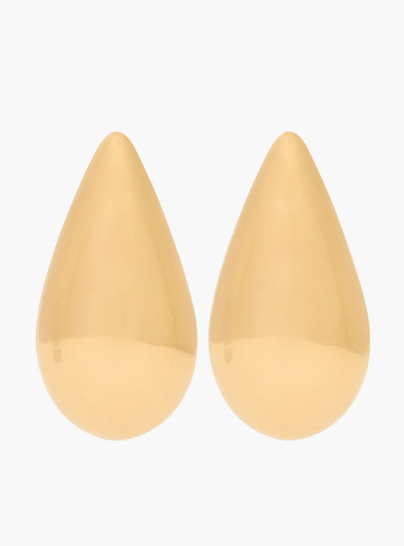 Tear Drop Shaped Earrings with Pushback Closure-women-watchesandjewellery-jewellery-earrings-image-1