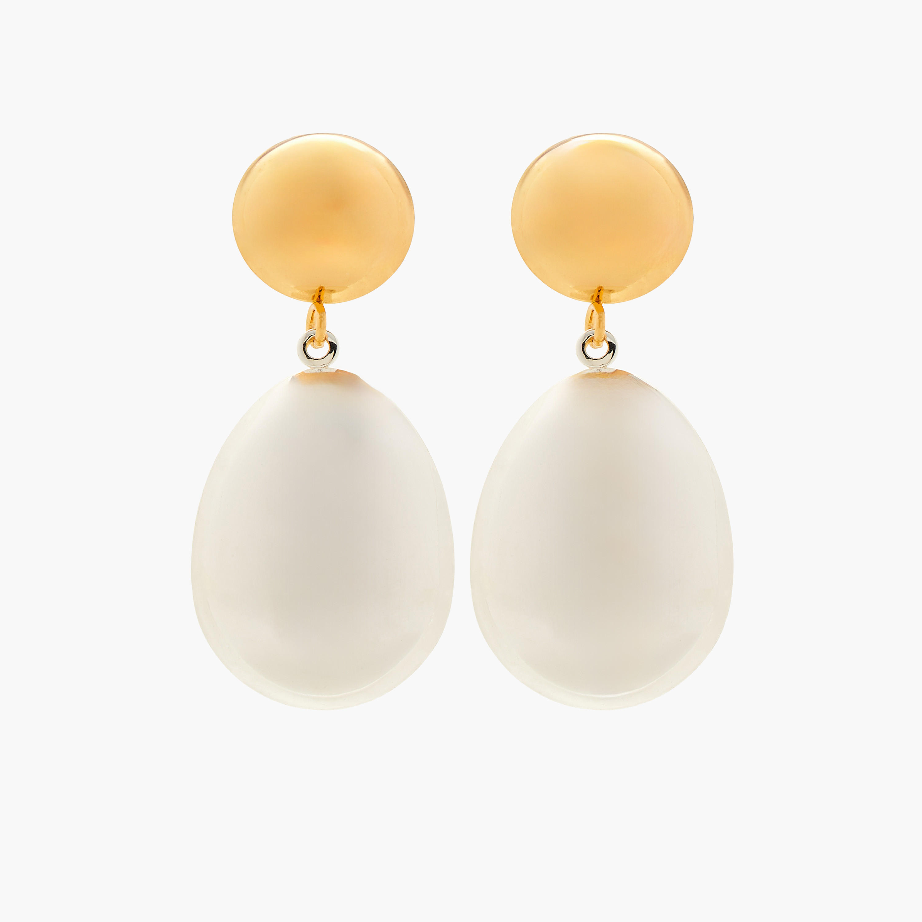 حلق ميتاليك بطبقات ومكبس إغلاق خلفي-women-watchesandjewellery-jewellery-earrings-image-5