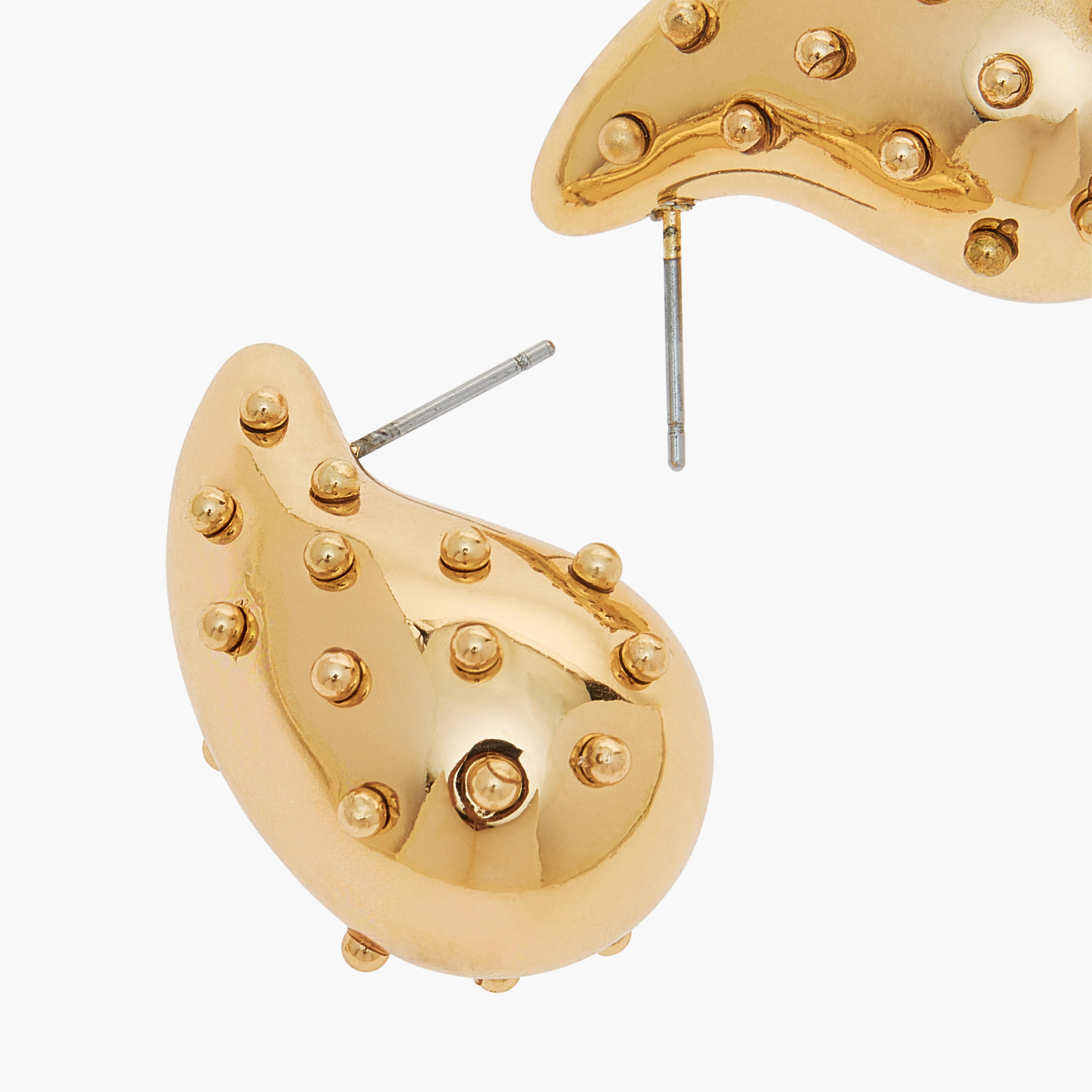 حلق مزيّن بمكبس إغلاق خلفي-women-watchesandjewellery-jewellery-earrings-image-2