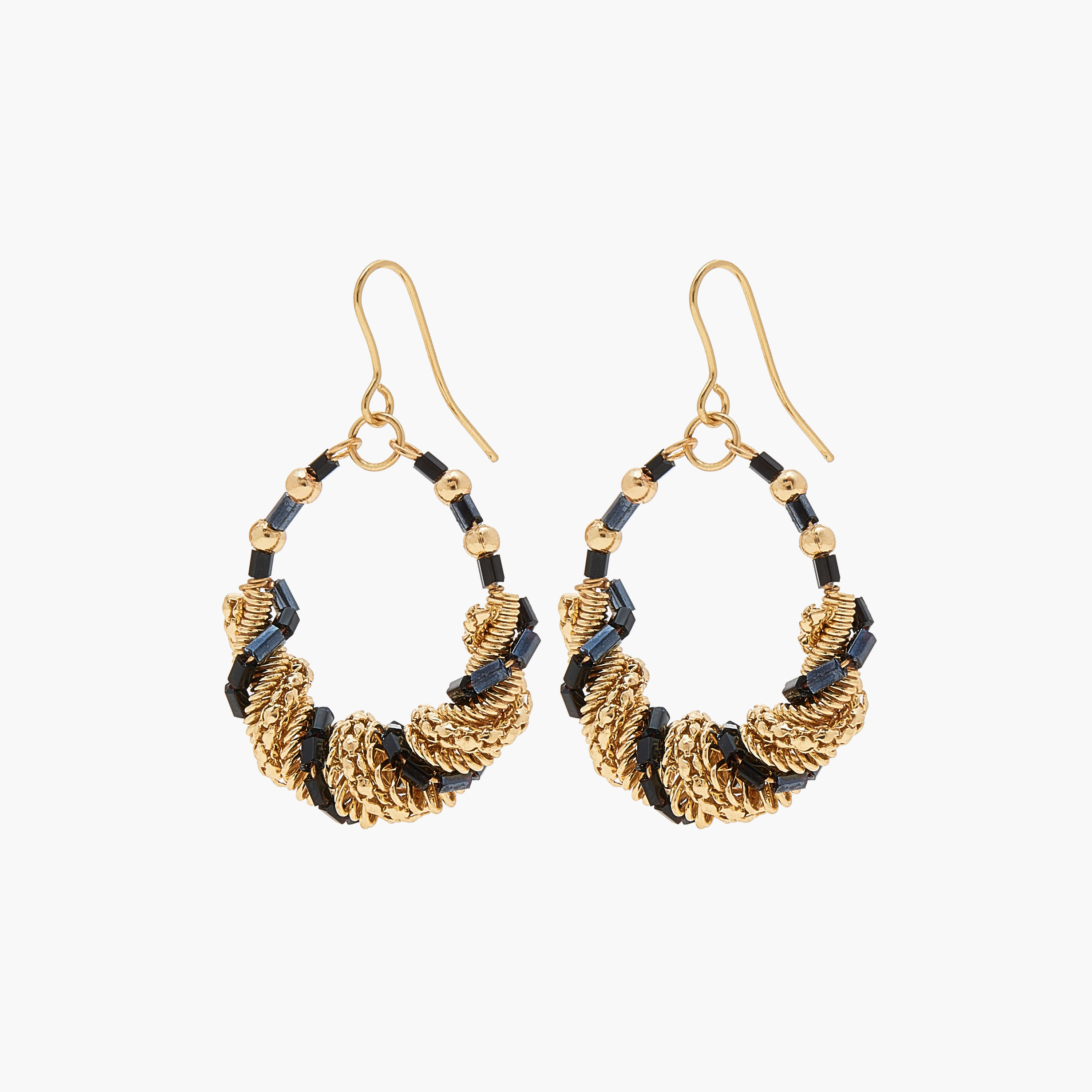 حلقان مزيّنة بخطاف إغلاق-women-watchesandjewellery-jewellery-earrings-image-3