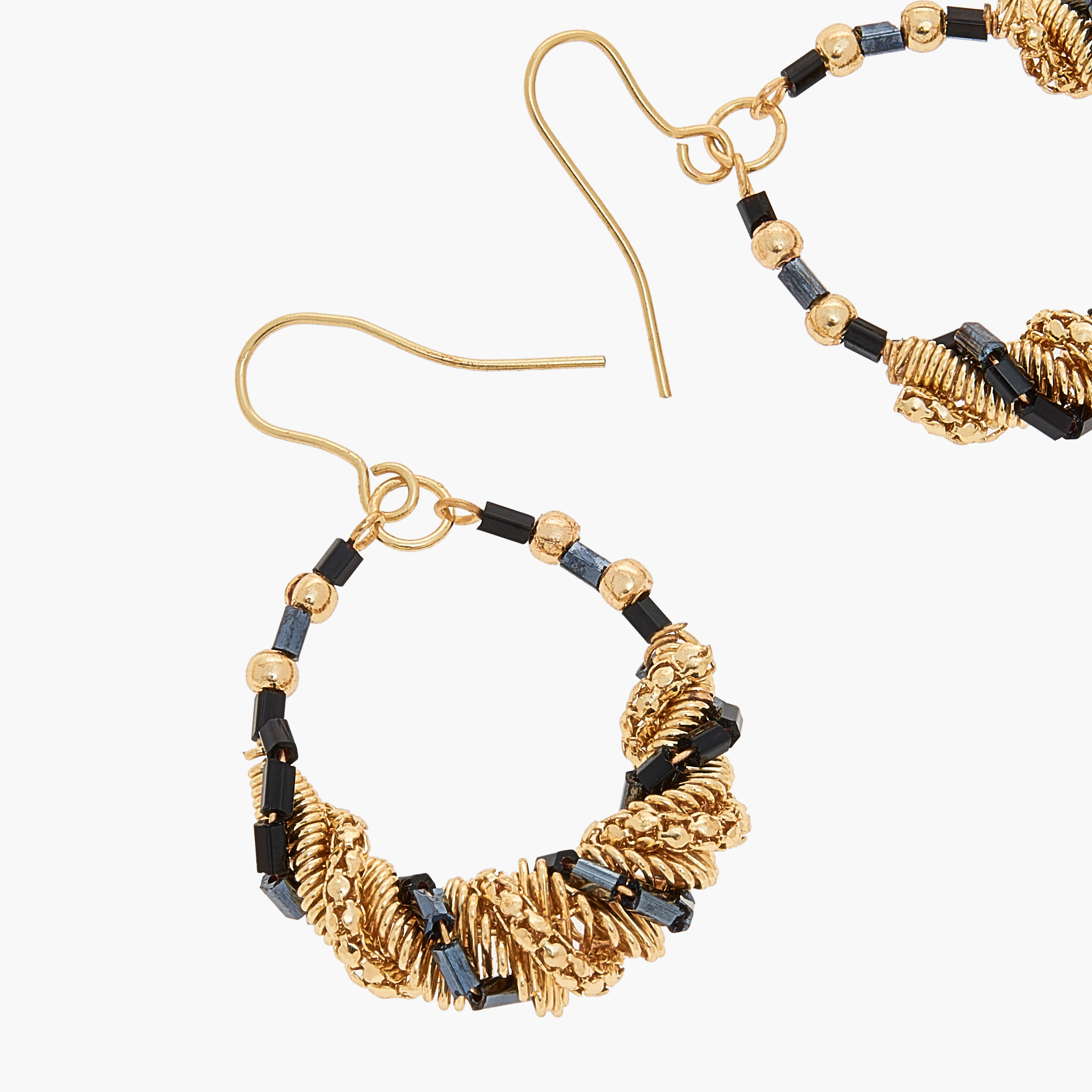 حلقان مزيّنة بخطاف إغلاق-women-watchesandjewellery-jewellery-earrings-image-2