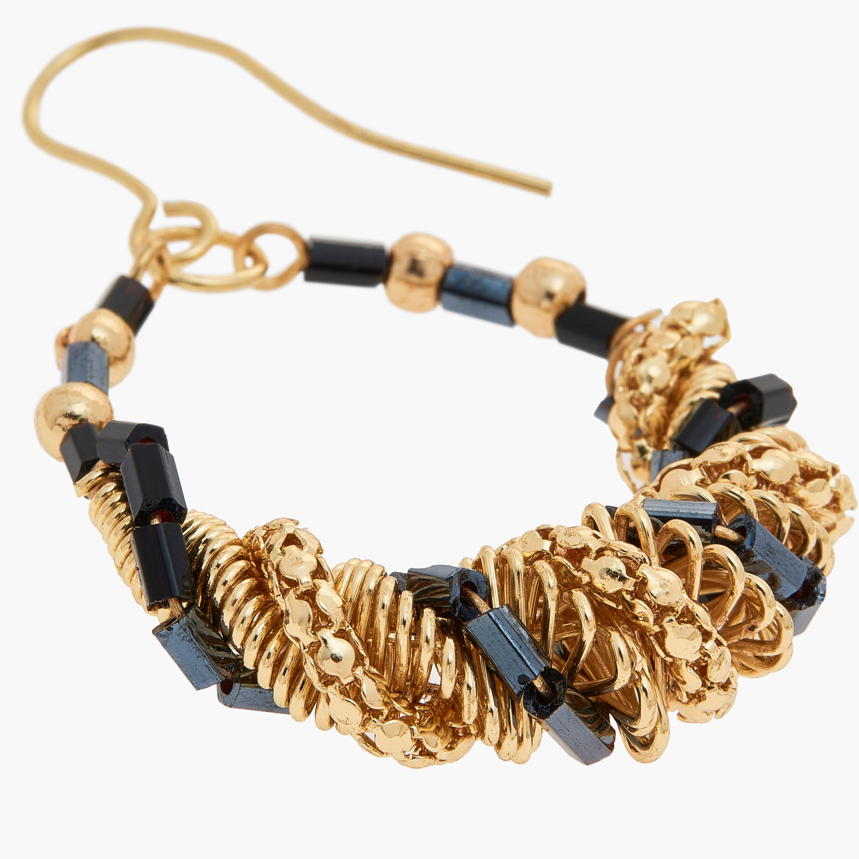 حلقان مزيّنة بخطاف إغلاق-women-watchesandjewellery-jewellery-earrings-image-1