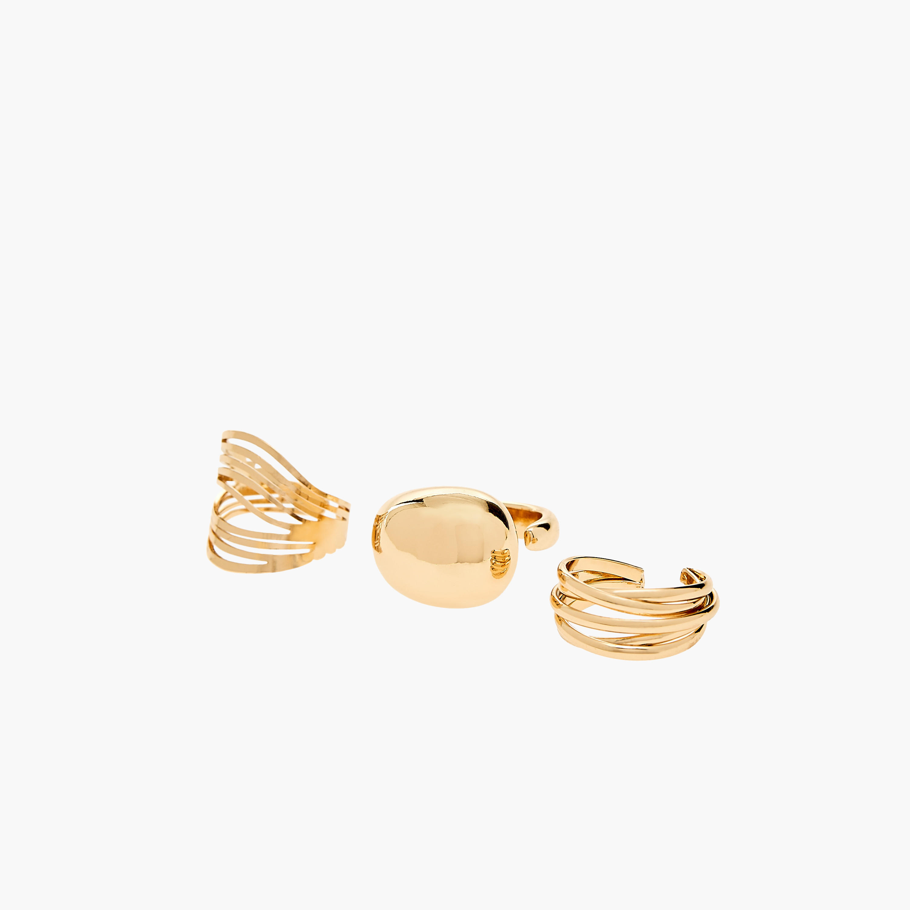 خواتم متنوّعة - طقم من 3 قطع-women-watchesandjewellery-jewellery-rings-image-3