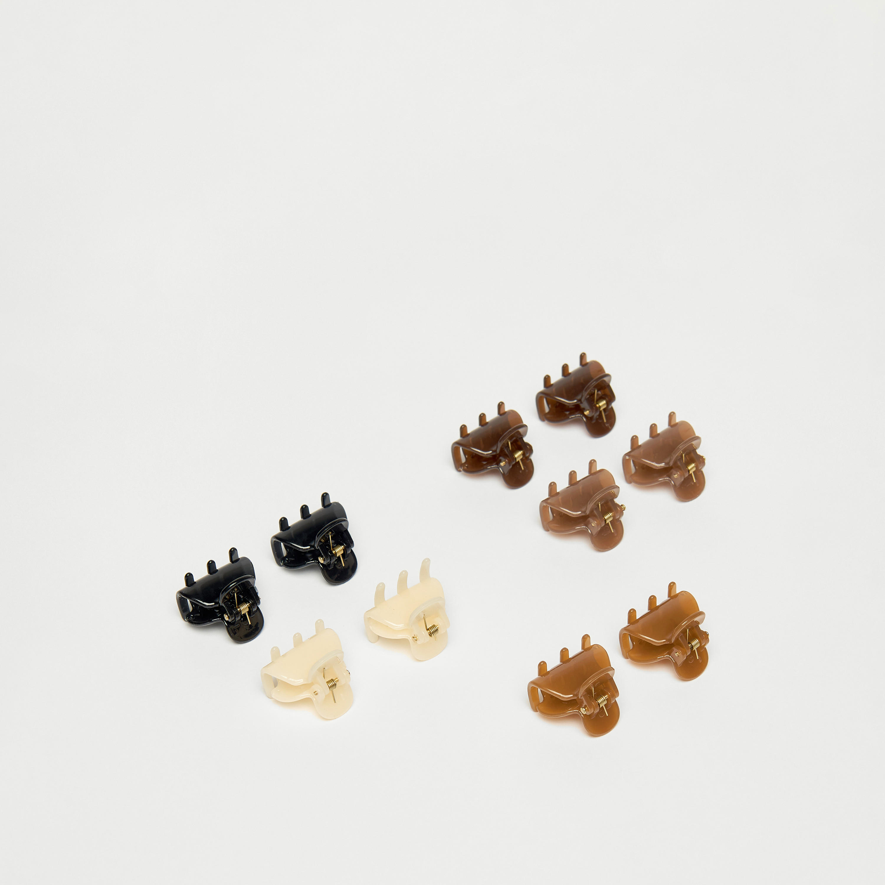 Set of 10 - Gloo Assorted Hair Clamp-women-hairaccessories-clamps-image-2