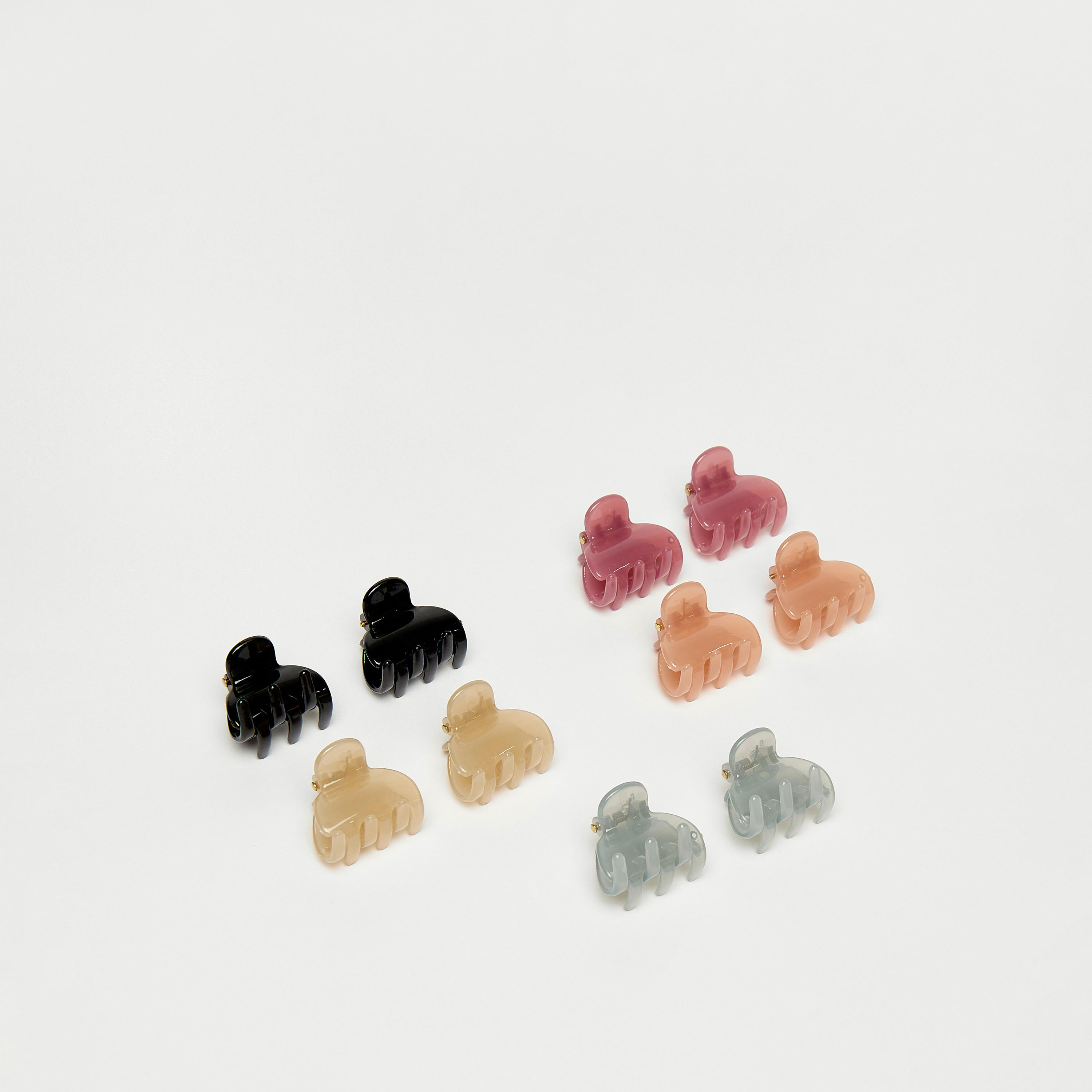 Set of 10 - Gloo Assorted Hair Clamp-women-hairaccessories-clamps-image-1