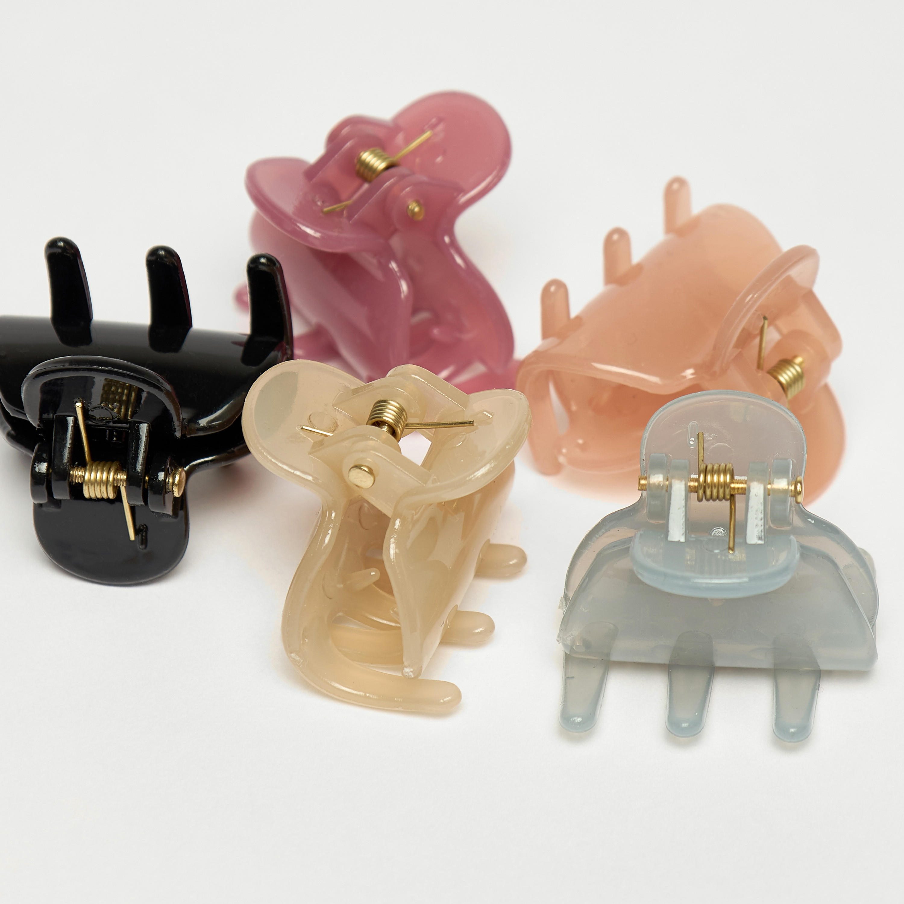 Set of 10 - Gloo Assorted Hair Clamp-women-hairaccessories-clamps-image-3