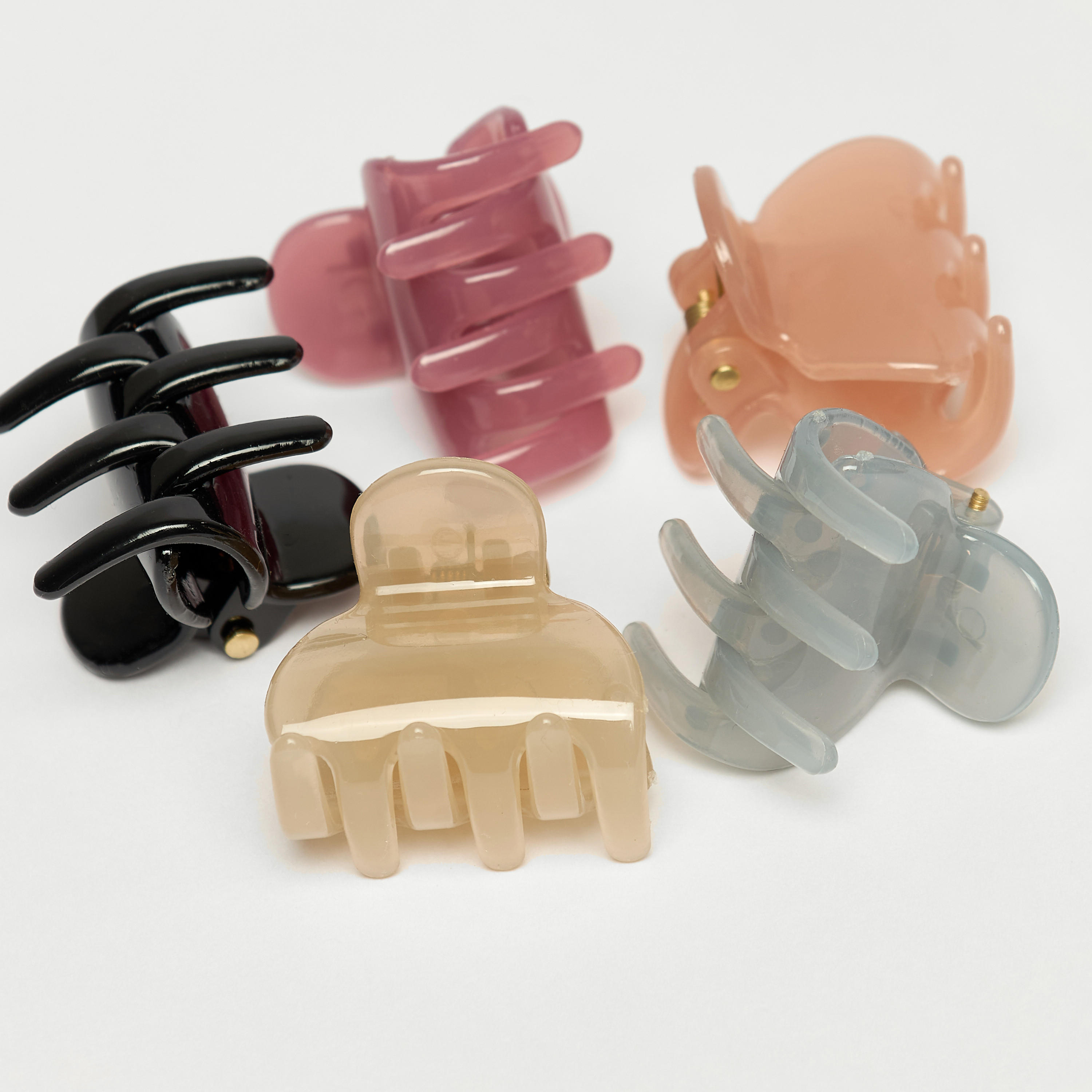 Set of 10 - Gloo Assorted Hair Clamp-women-hairaccessories-clamps-image-4