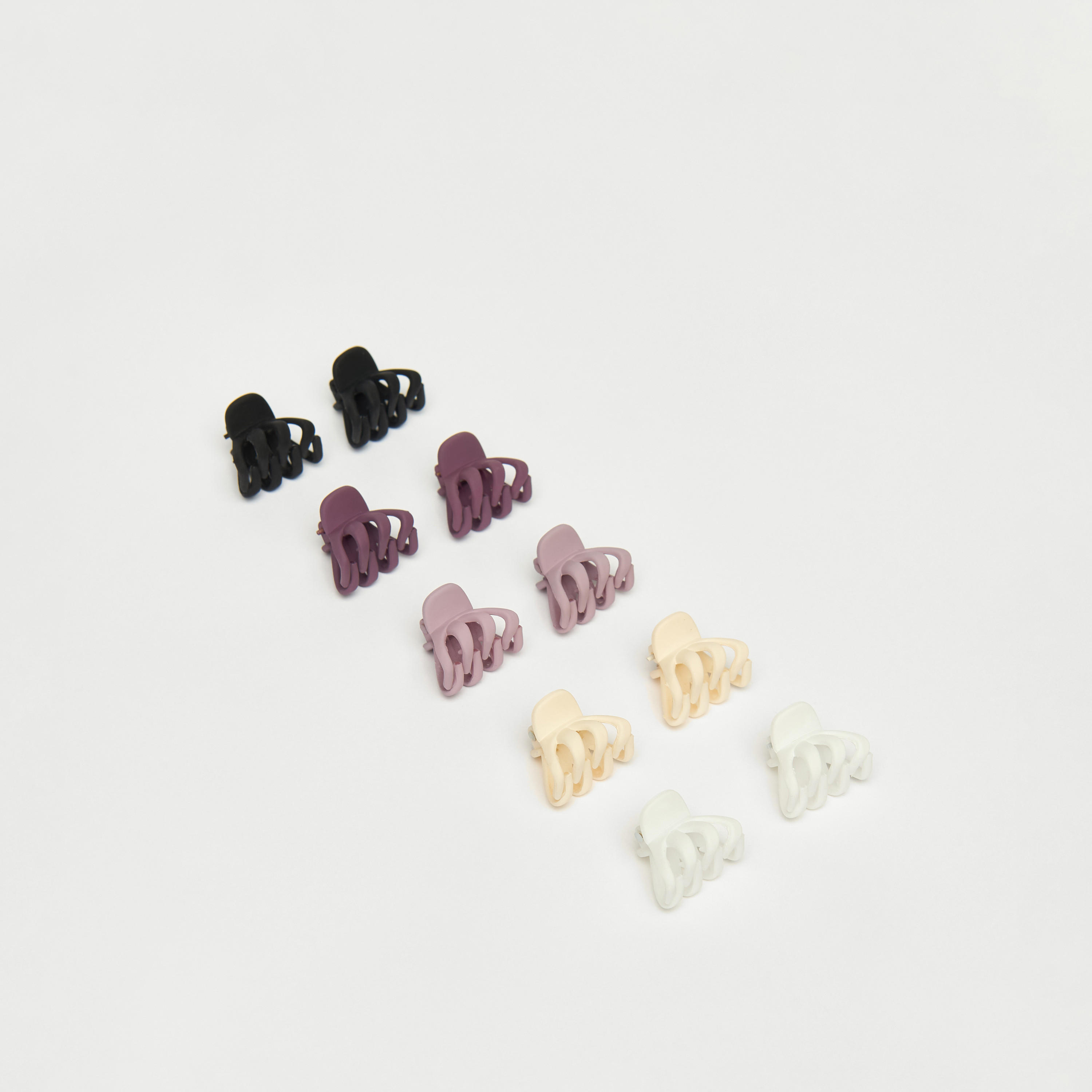 مشابك شعر من جلو - مجموعة من 10 قطع-women-hairaccessories-clamps-image-1