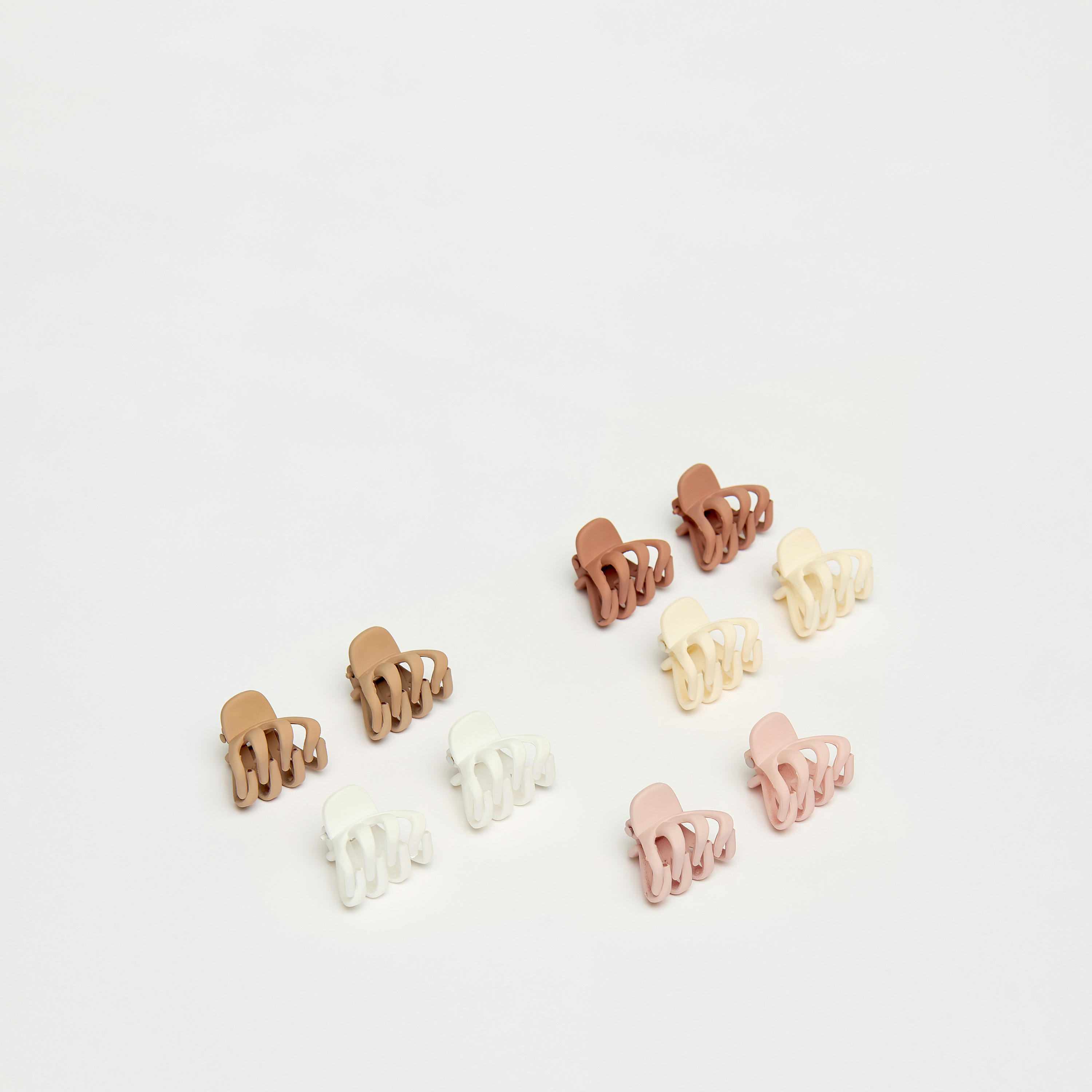 طقم مشابك شعر 10 قطع متنوعة من جلو-women-hairaccessories-clamps-image-1