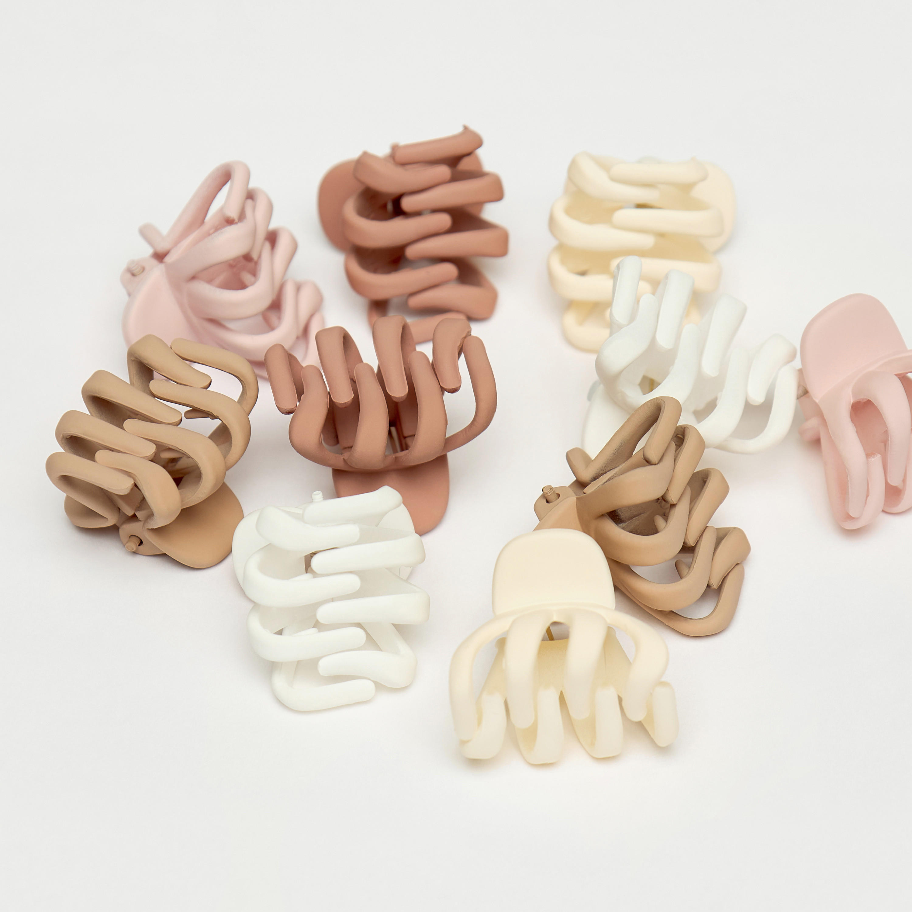 طقم مشابك شعر 10 قطع متنوعة من جلو-women-hairaccessories-clamps-image-4