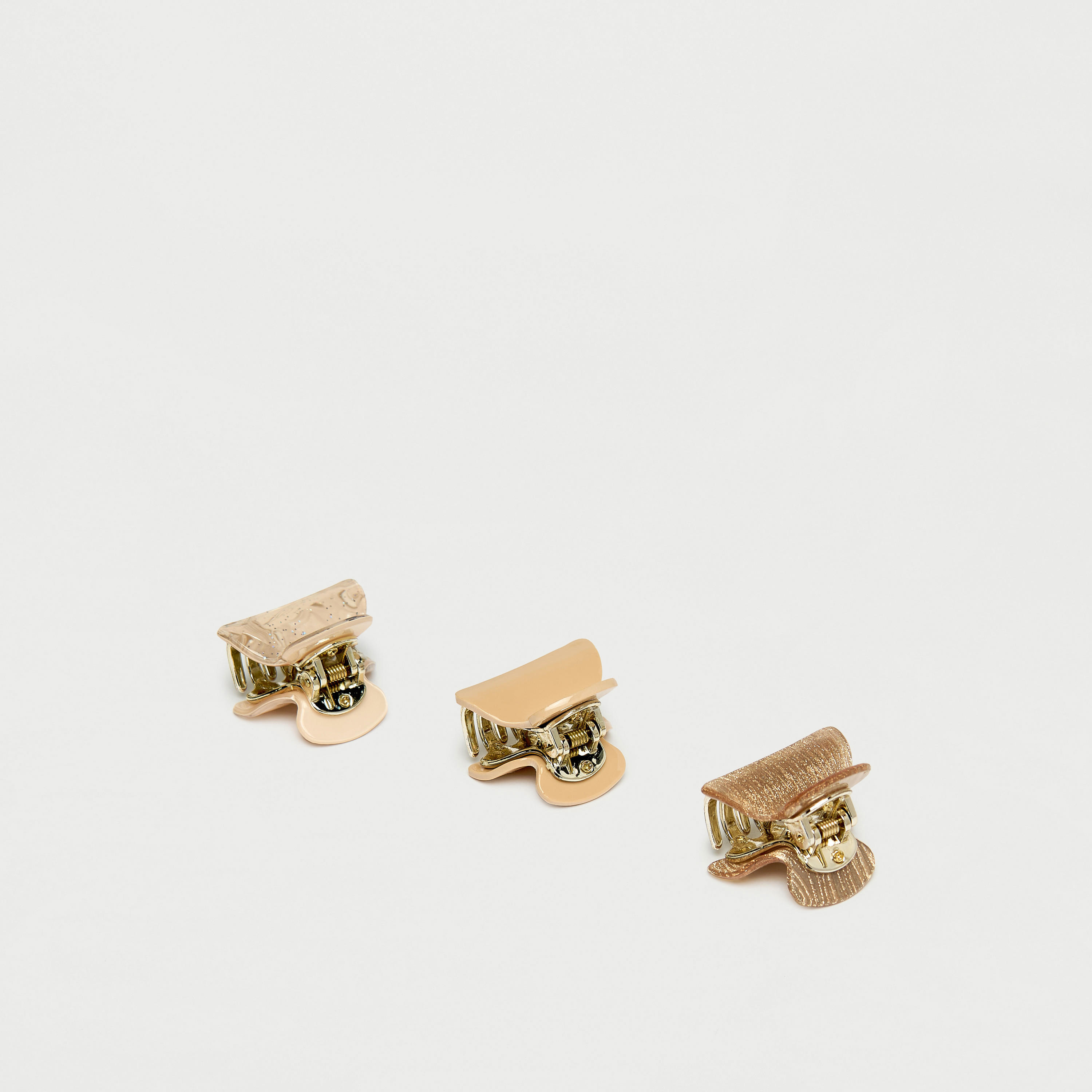 طقم مشابك شعر 3 قطع متنوعة من جلو-women-hairaccessories-clamps-image-2