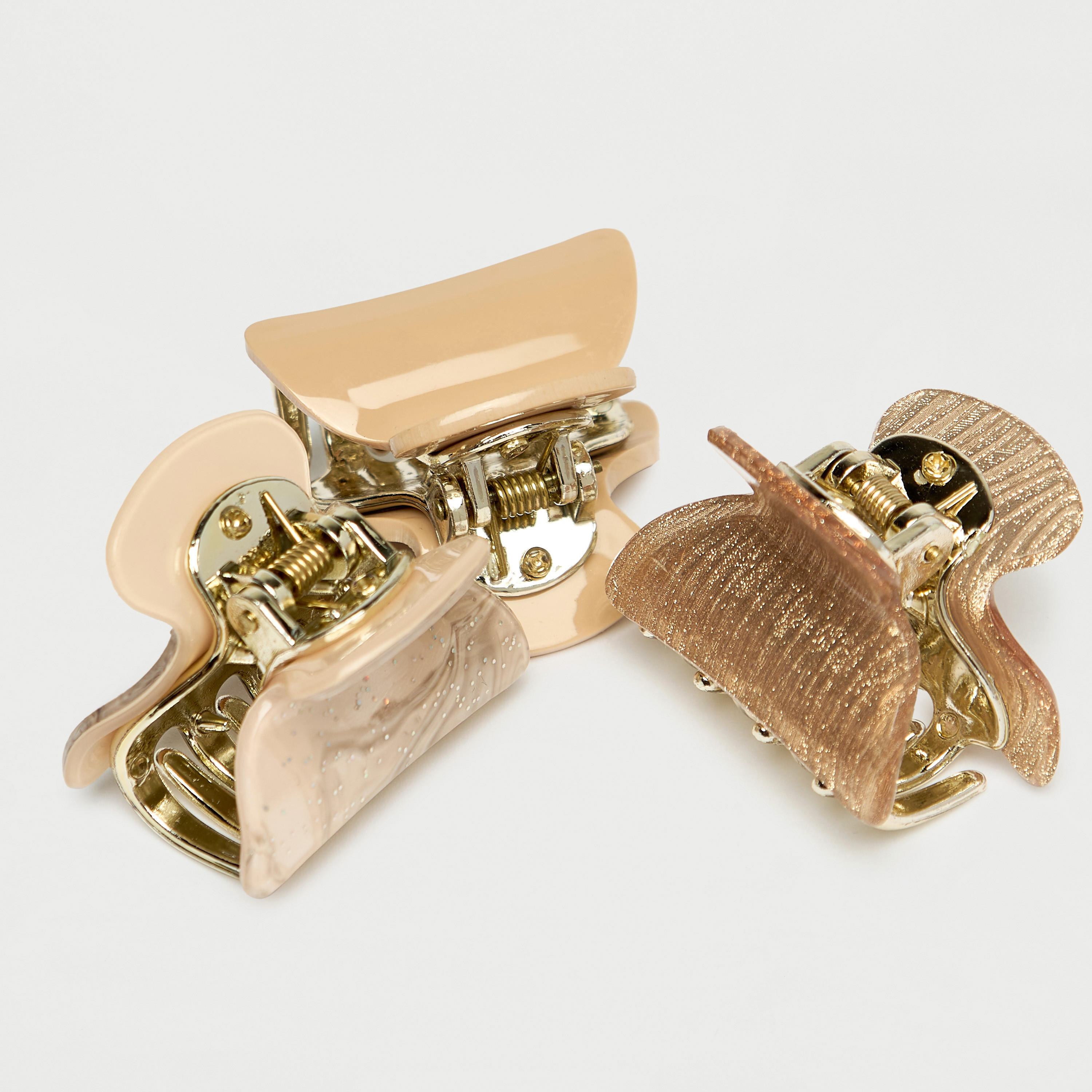 طقم مشابك شعر 3 قطع متنوعة من جلو-women-hairaccessories-clamps-image-3