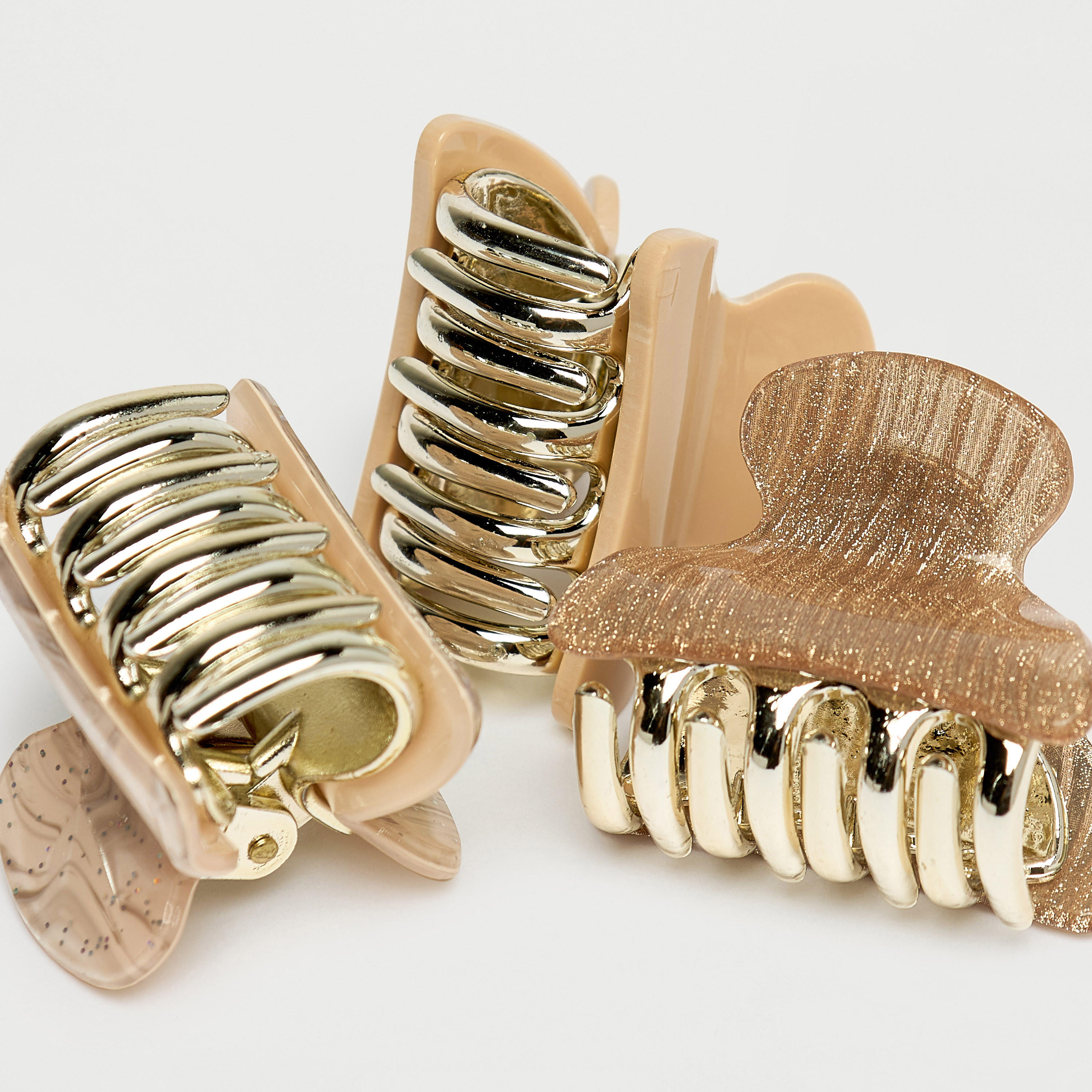 طقم مشابك شعر 3 قطع متنوعة من جلو-women-hairaccessories-clamps-image-4