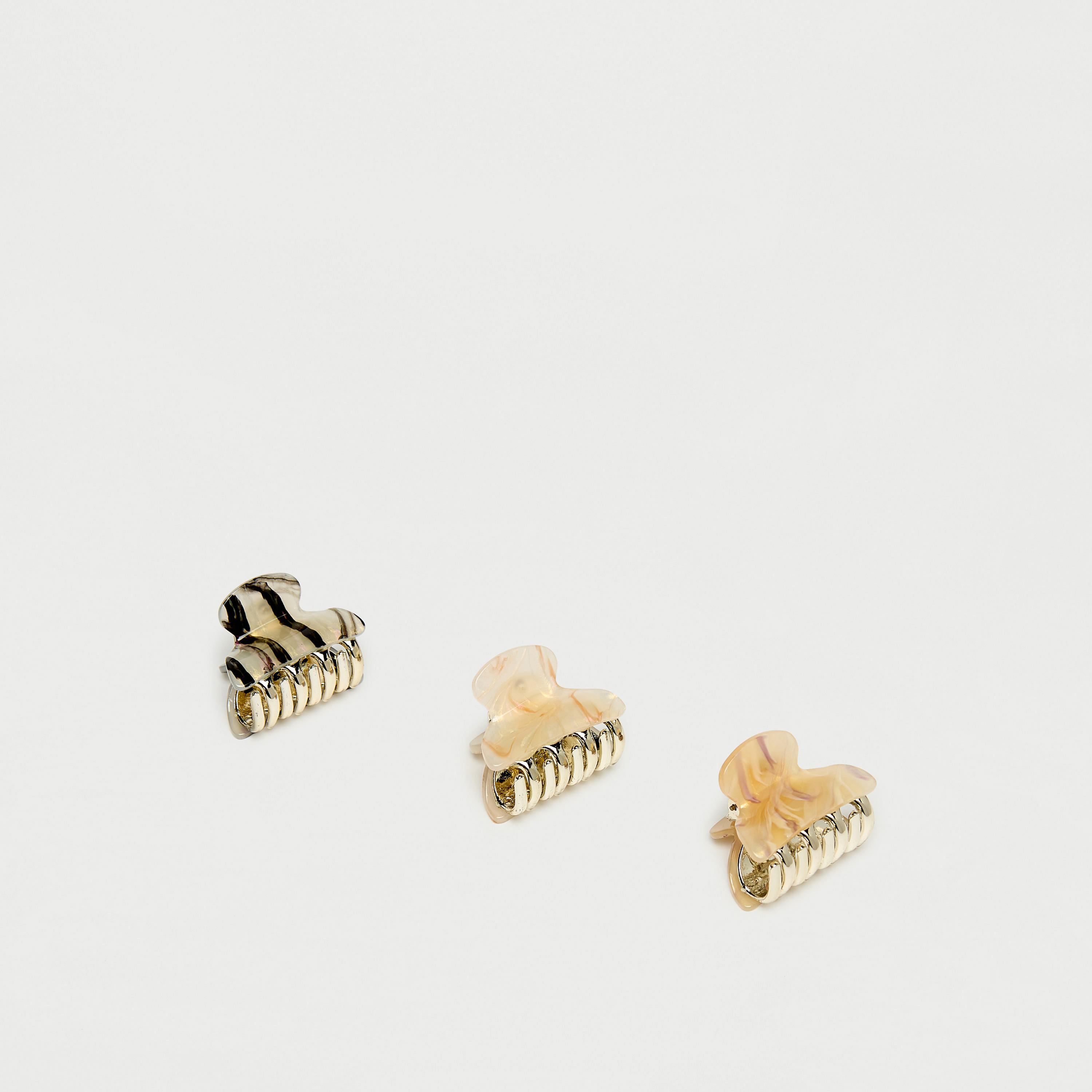 طقم مشابك شعر 3 قطع متنوعة من جلو-women-hairaccessories-clamps-image-1