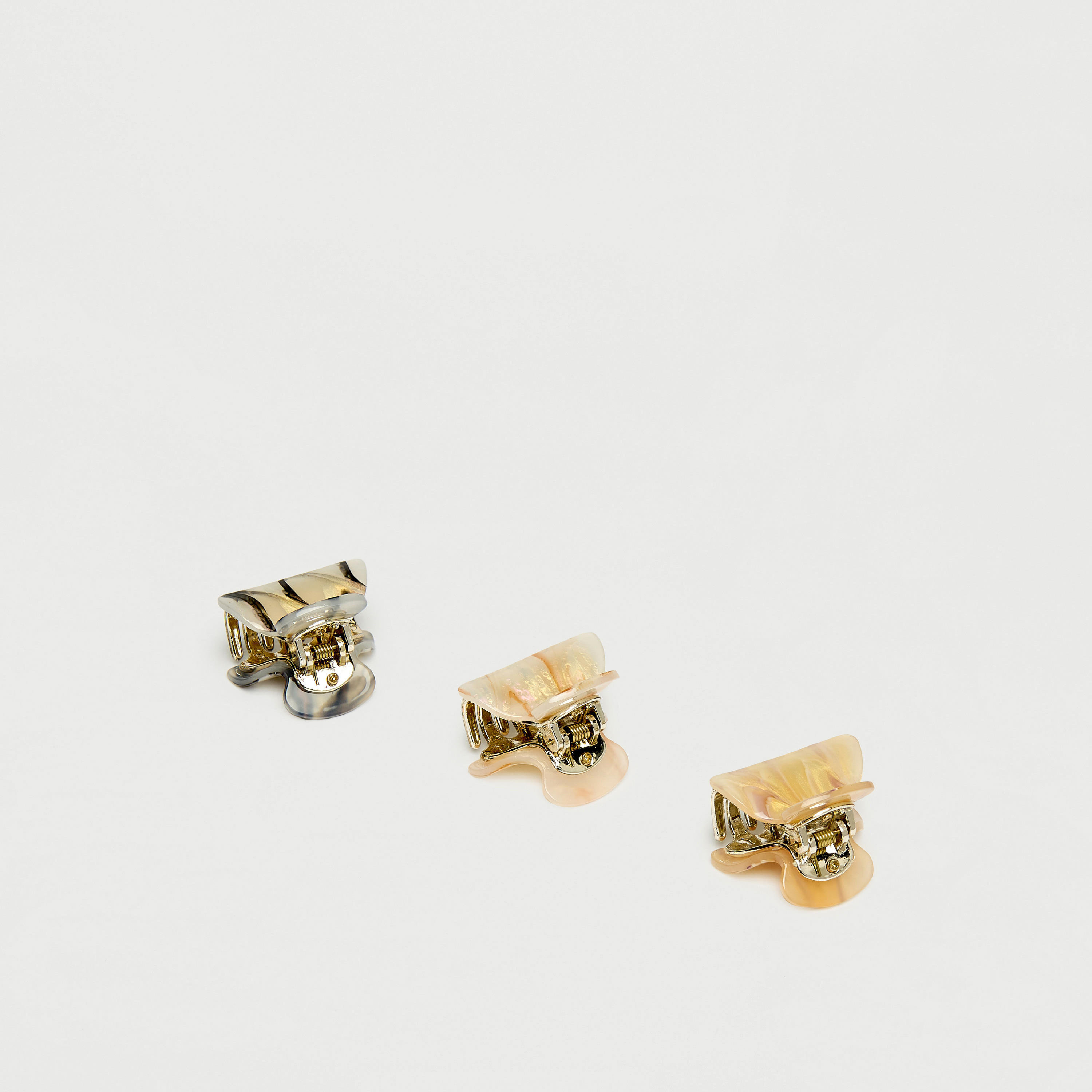 طقم مشابك شعر 3 قطع متنوعة من جلو-women-hairaccessories-clamps-image-2