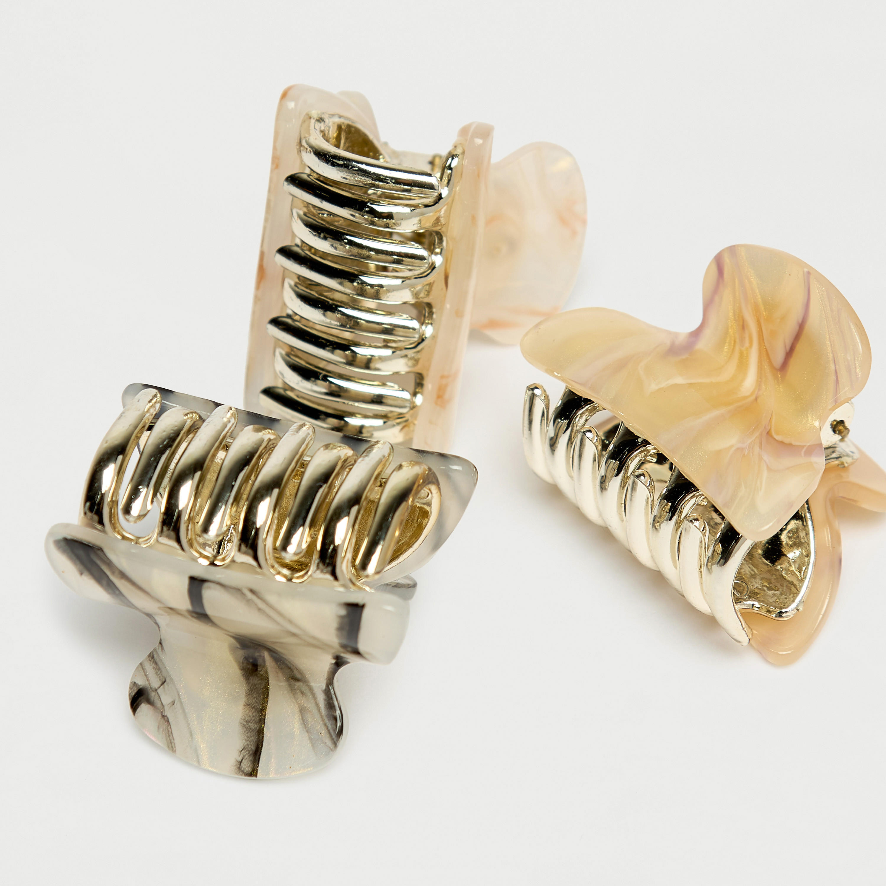 طقم مشابك شعر 3 قطع متنوعة من جلو-women-hairaccessories-clamps-image-4
