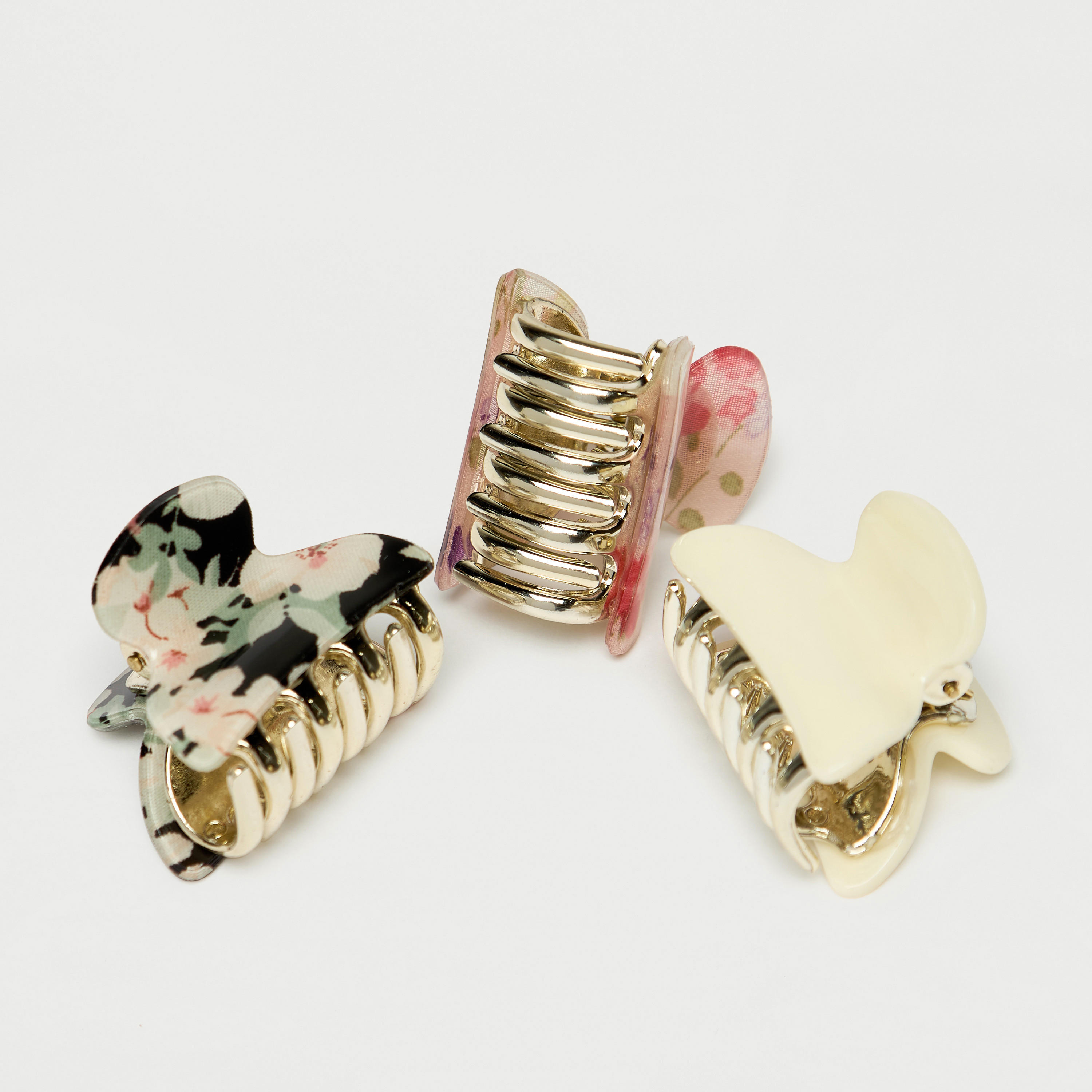 طقم مشابك شعر 3 قطع متنوعة من جلو-women-hairaccessories-clamps-image-4
